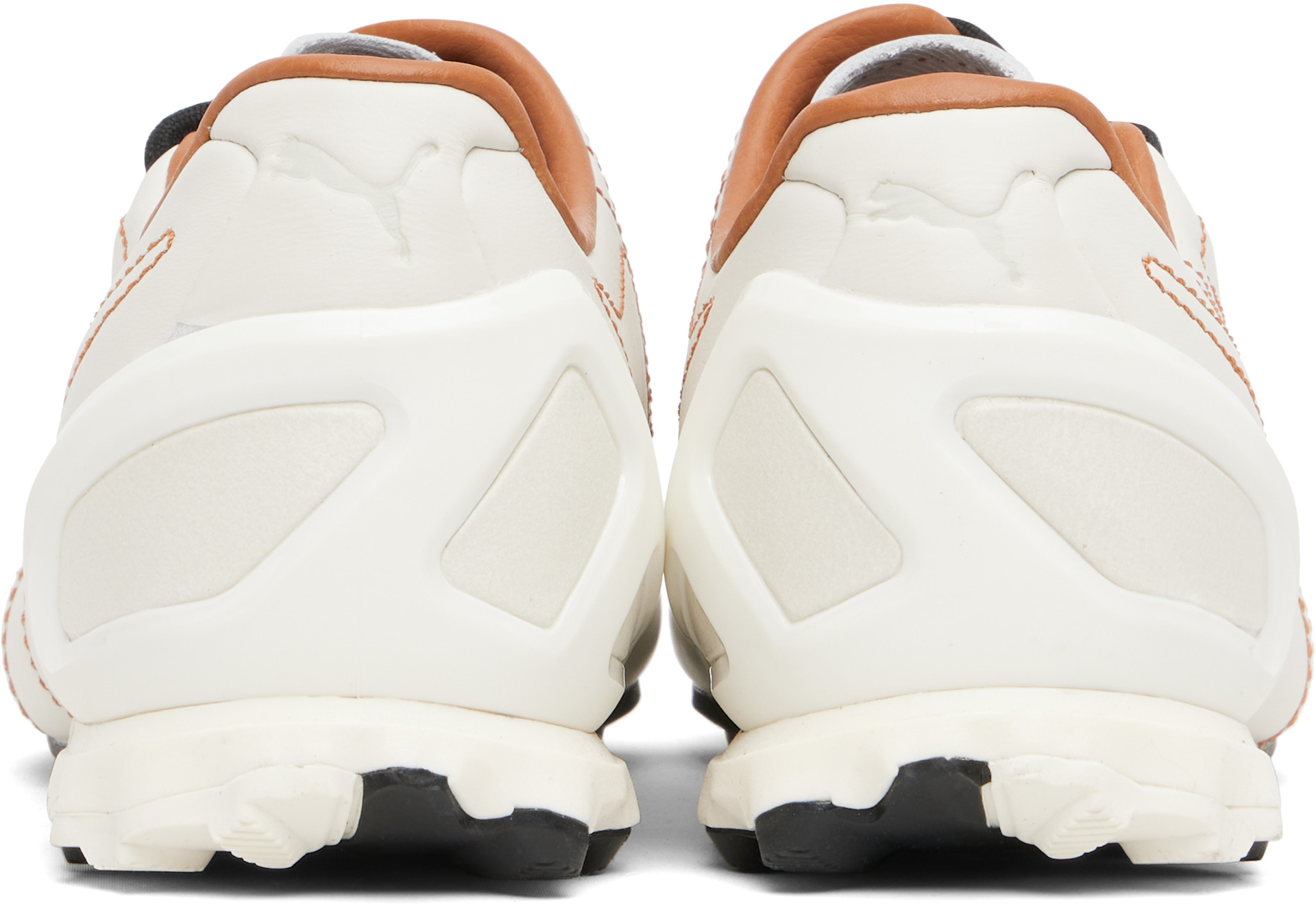 PUMA - SSENSE限定 ホワイト V-S1 レザースニーカー