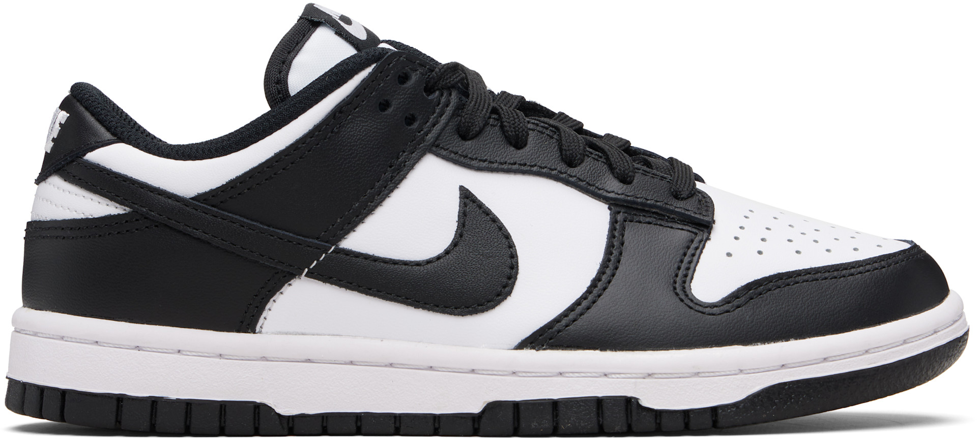 Nike - White & Black Dunk Low Sneakers