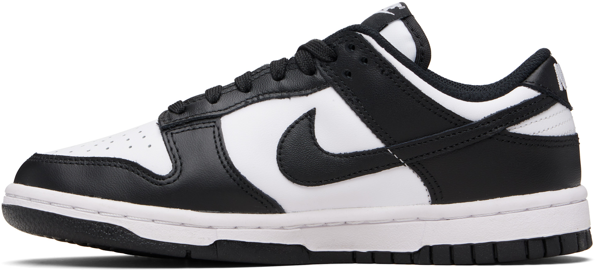 Nike - Baskets basses Dunk blanc et noir