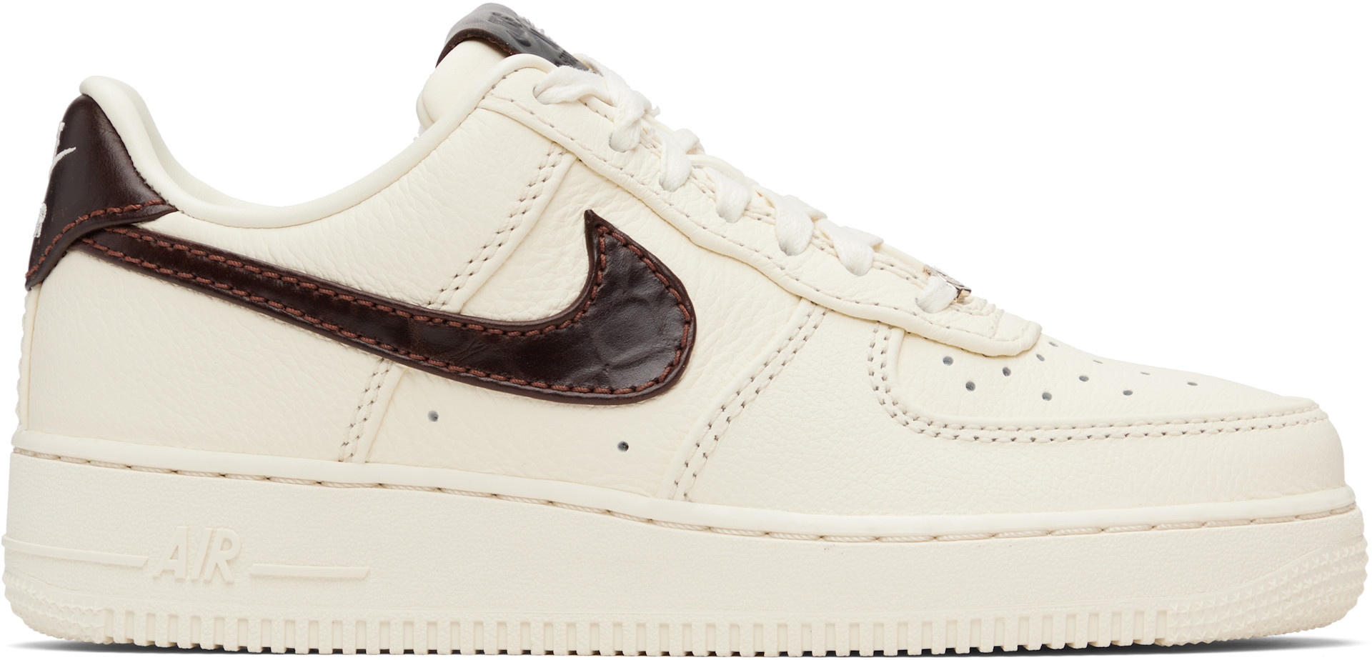 Nike - Baskets Air Force 1 '07 blanc cassé