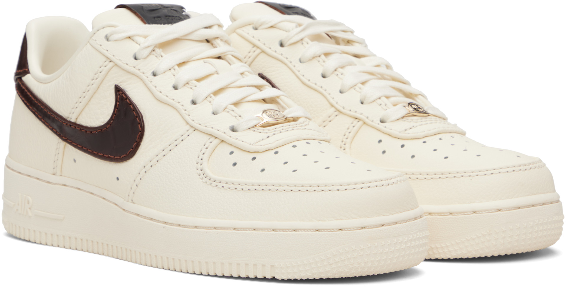Nike - Baskets Air Force 1 '07 blanc cassé