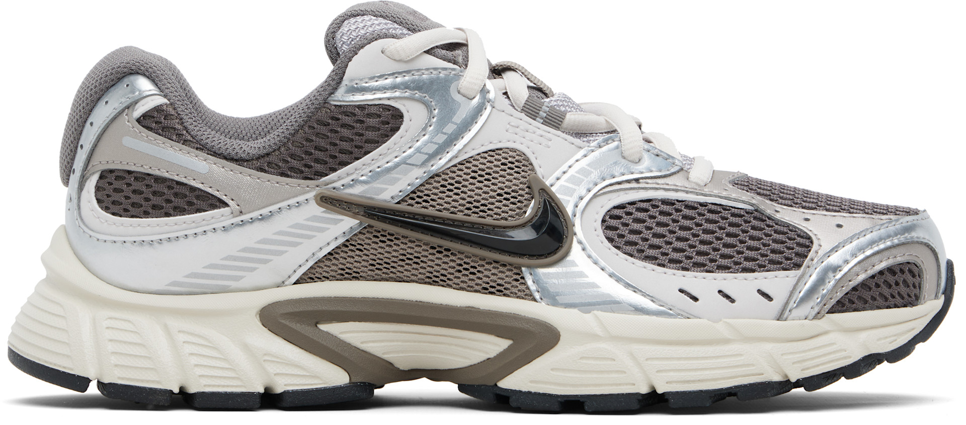 Nike: Taupe & Silver V5 RNR Sneakers | SSENSE