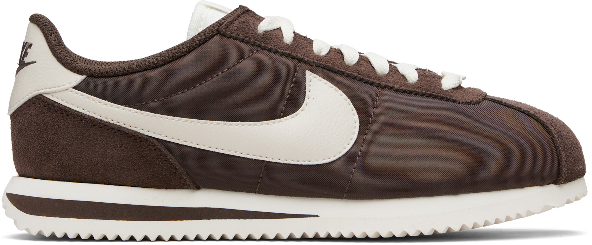 Nike: Brown Cortez Textile Sneakers | SSENSE Canada