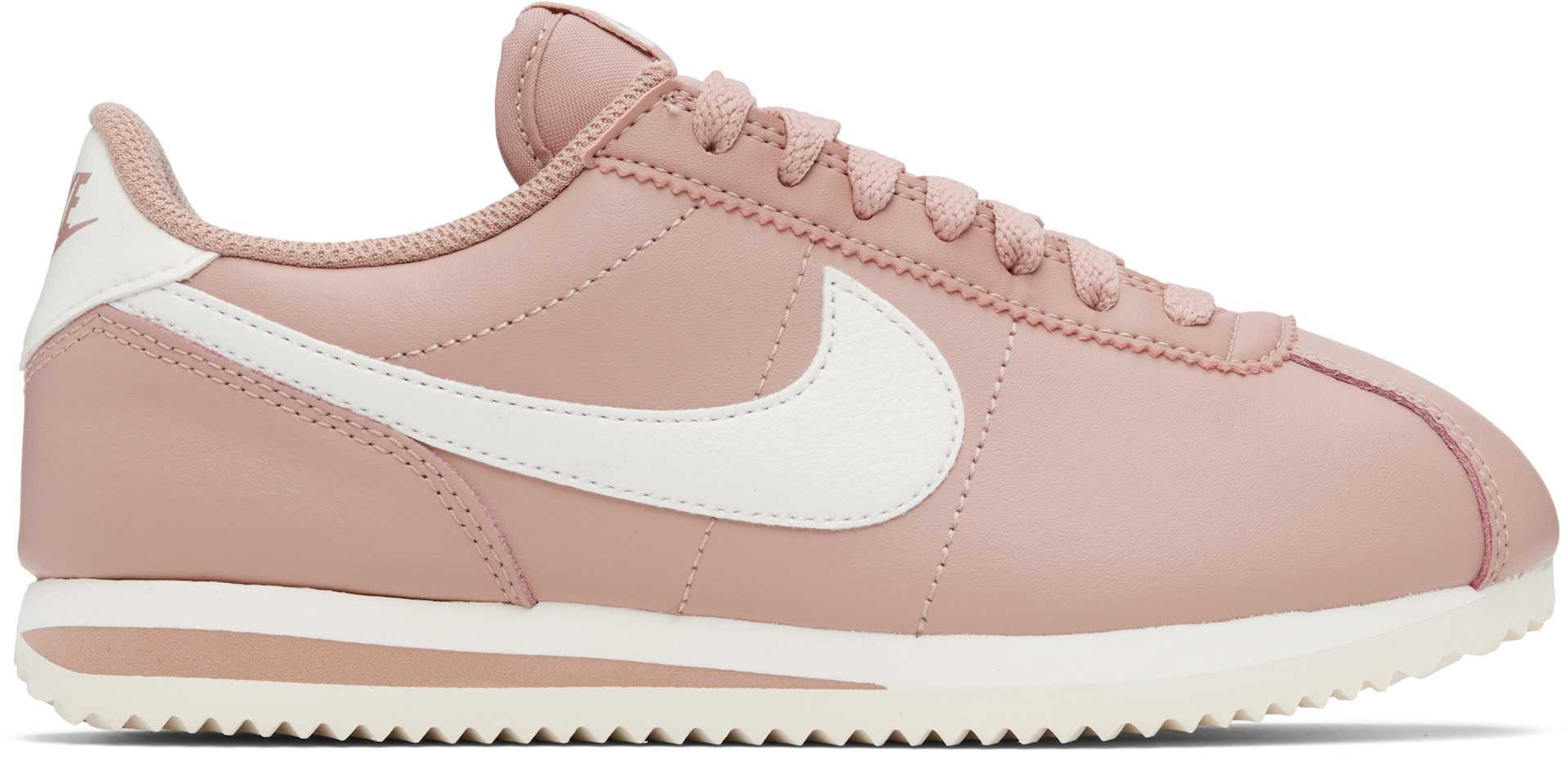 Nike: ピンク Cortez レザースニーカー | SSENSE 日本