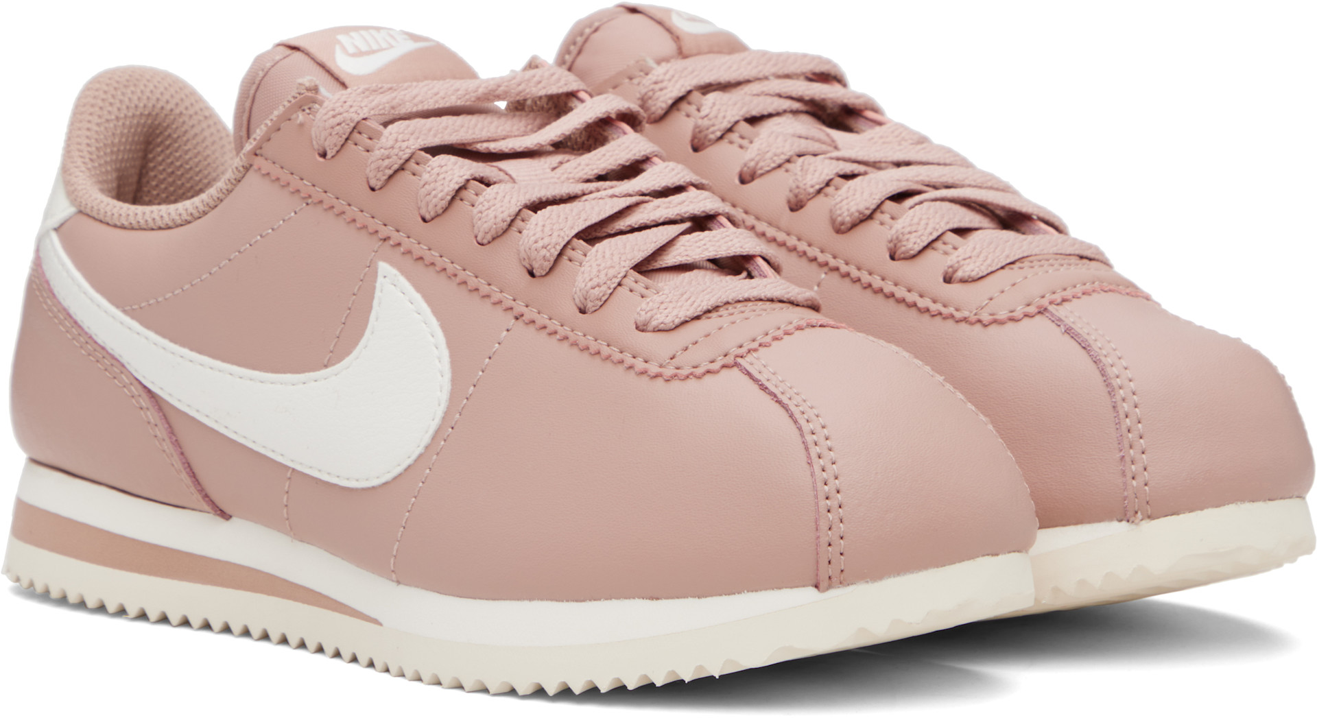 Nike - Baskets basses Cortez roses