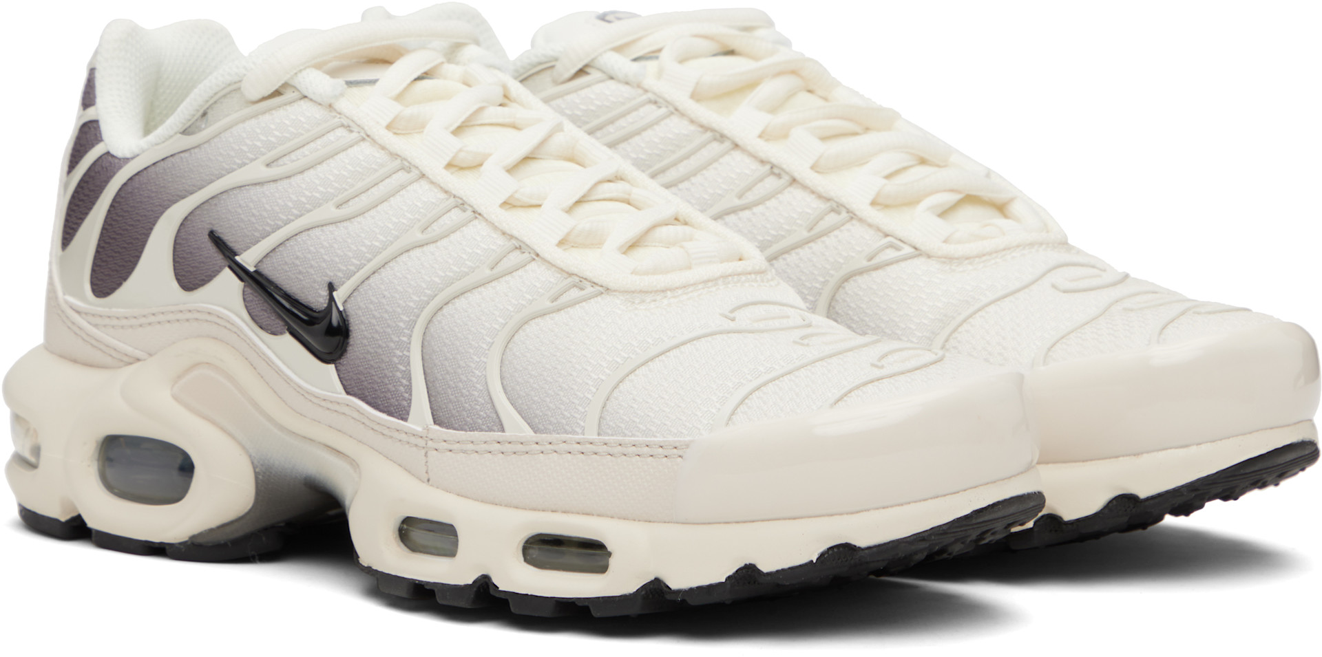Nike - Baskets Air Max Plus blanc cassé
