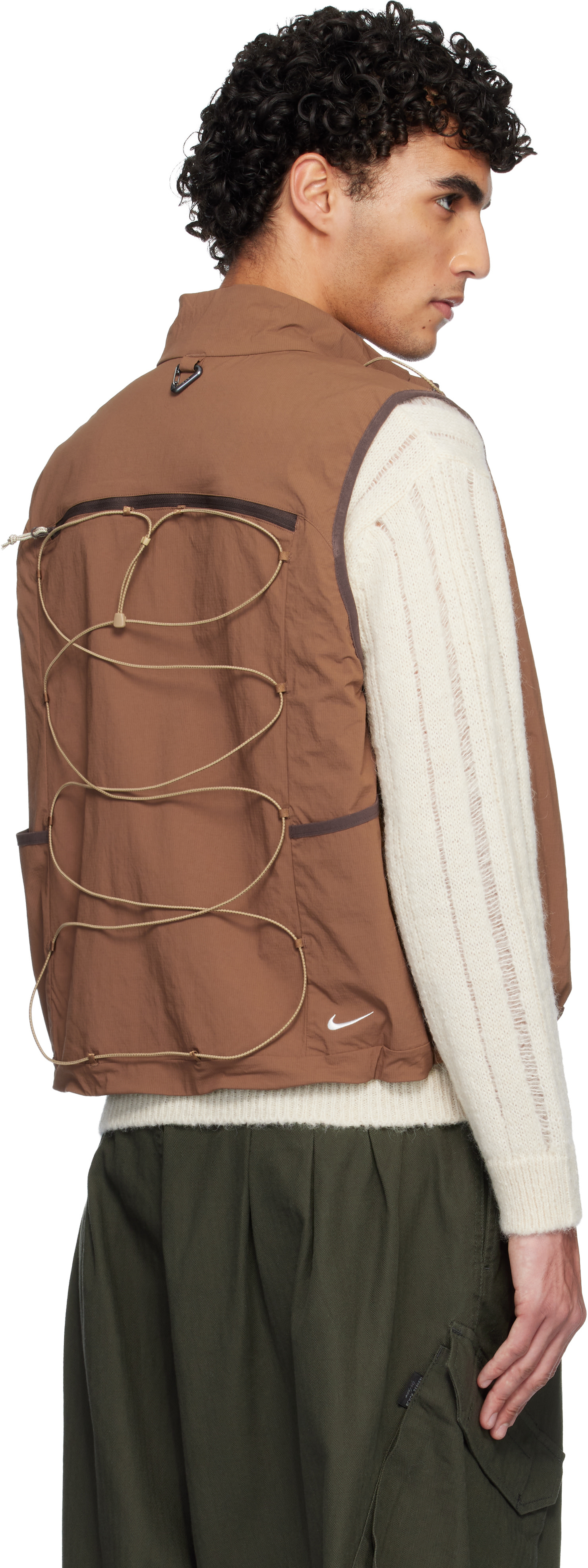 Nike: タン Nike ACG 'Death Bloom' ベスト | SSENSE 日本