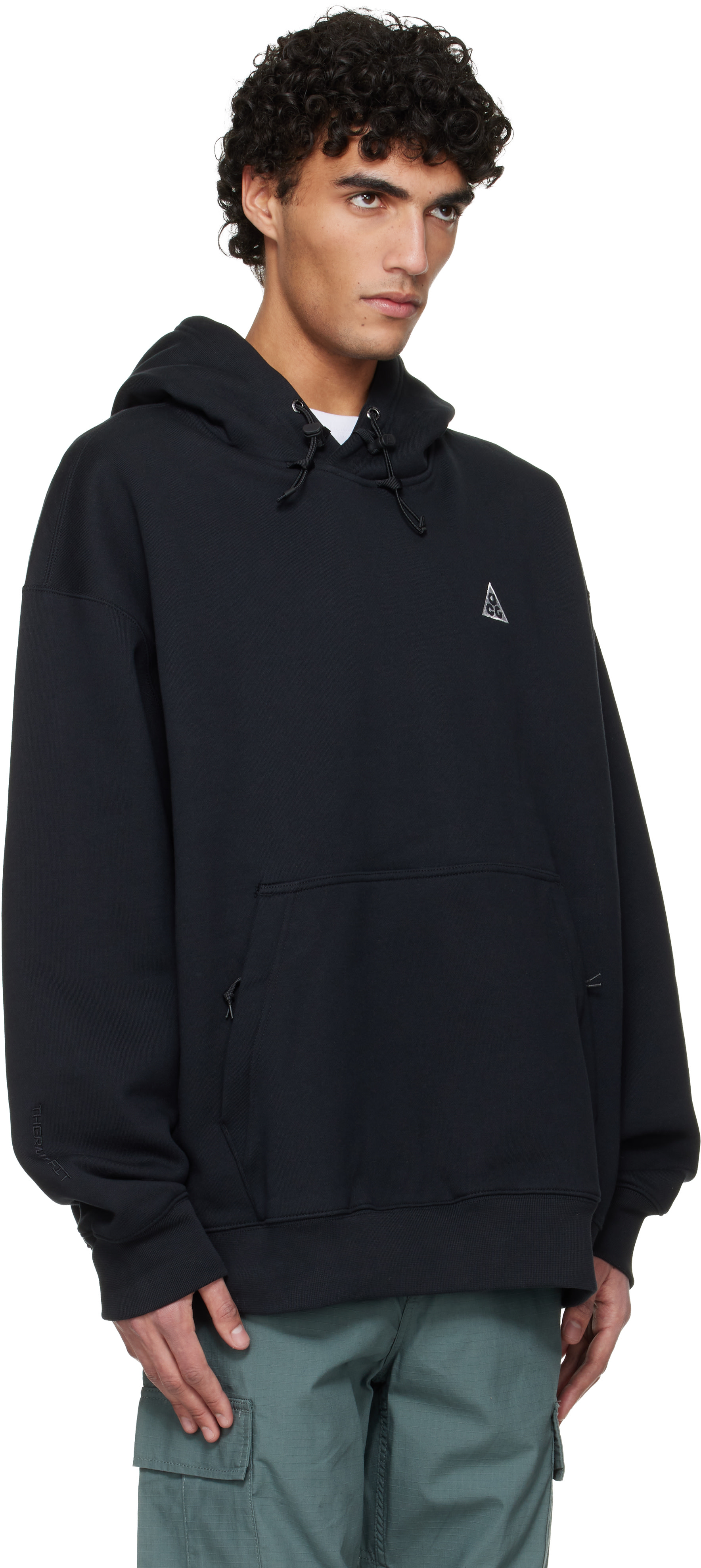 Nike: ブラック Nike ACG Tuff フリース フーディ | SSENSE 日本