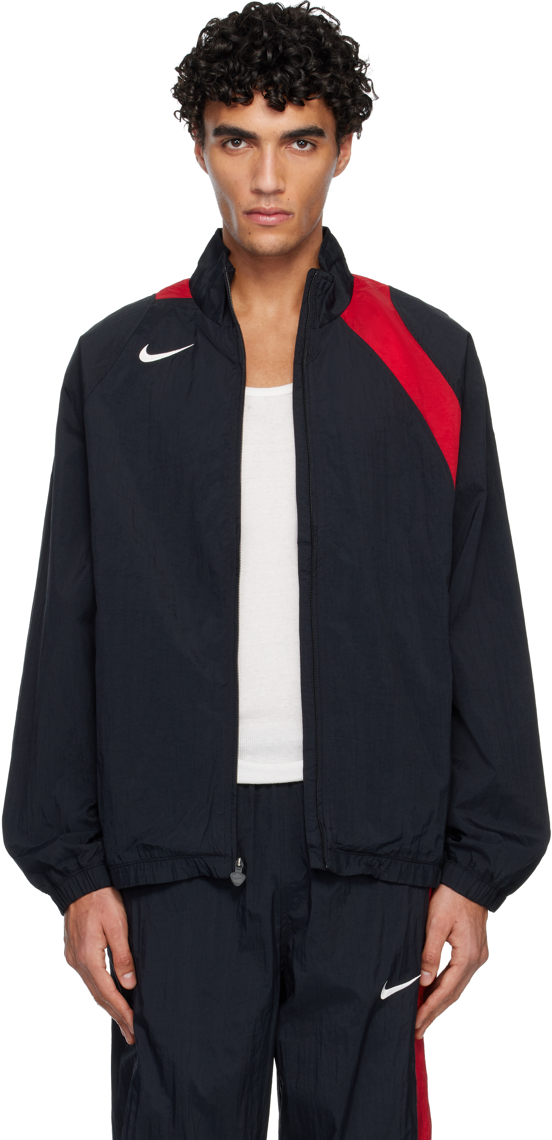 Nike: ブラック Nike Total 90 Repel Football トラックジャケット
