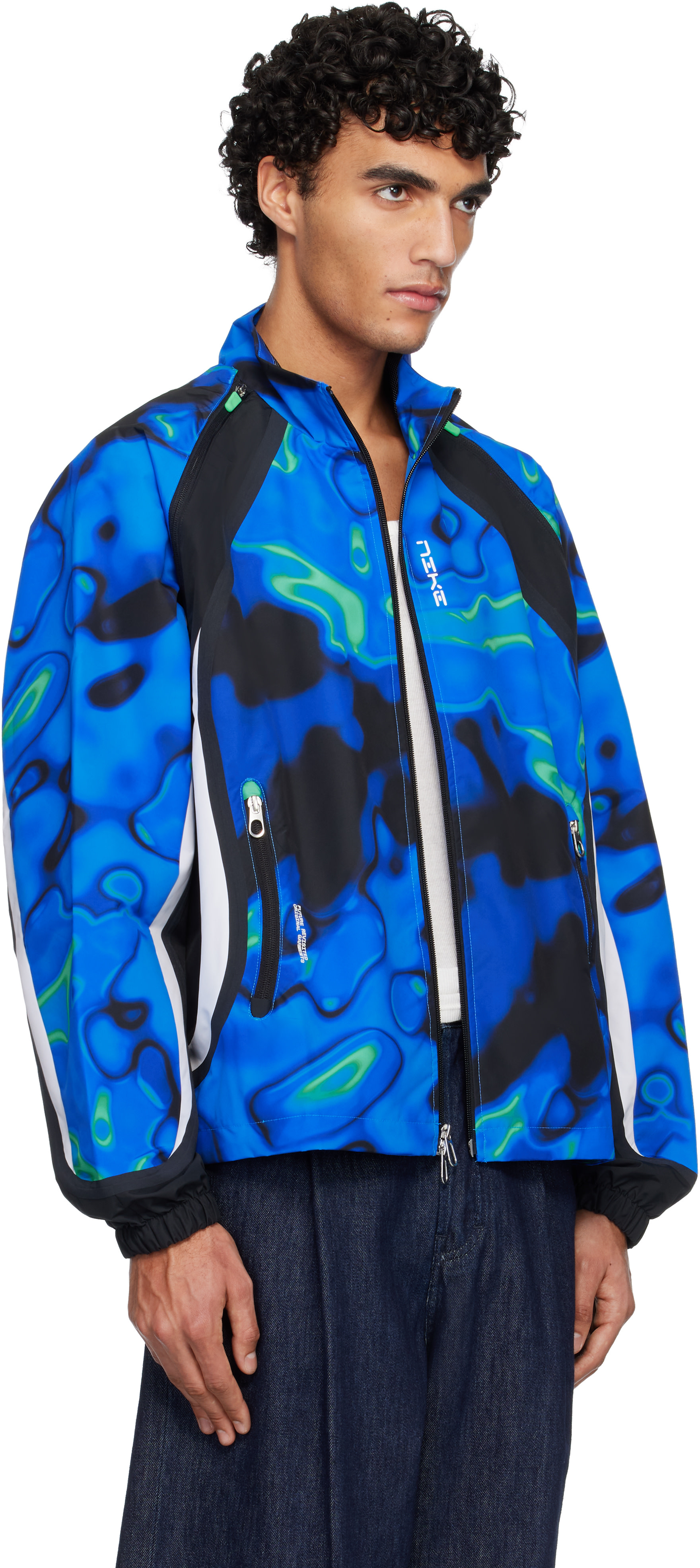 Nike: ブルー Nike Project F.R.O.G. Storm-FIT トラックジャケット
