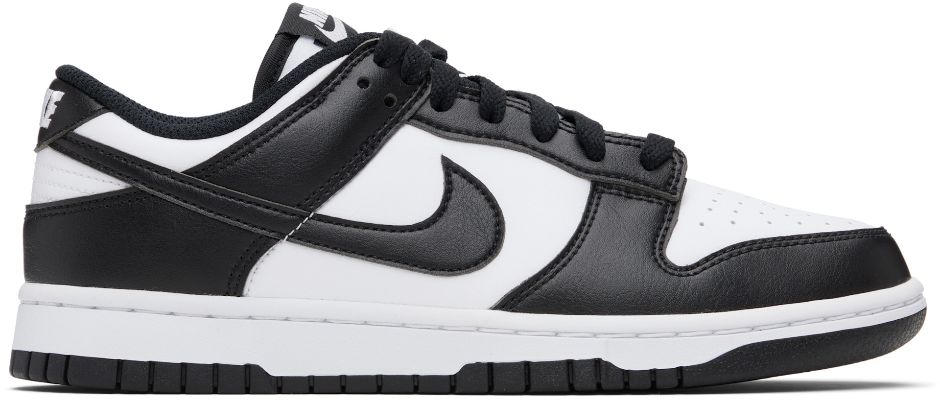 Nike: Black & White Dunk Low Retro Sneakers | SSENSE Canada