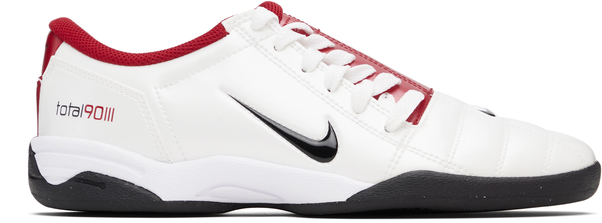 Nike - Baskets Total 90 blanc et rouge