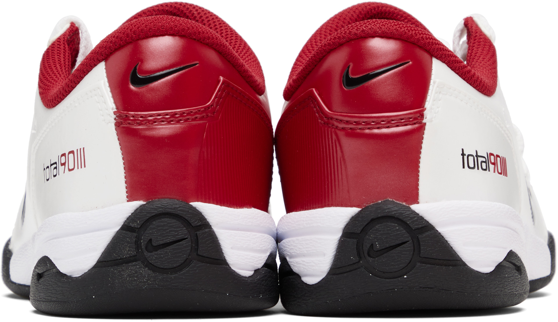 Nike - Baskets Total 90 blanc et rouge