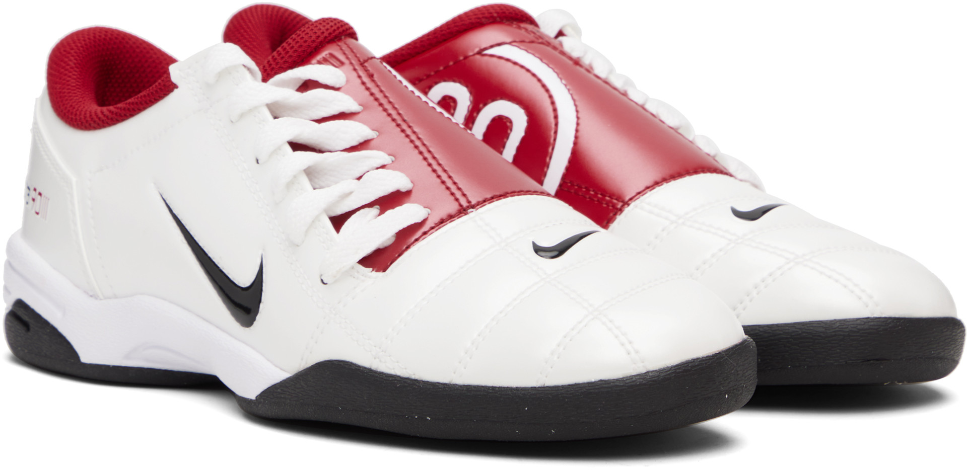 Nike - Baskets Total 90 blanc et rouge