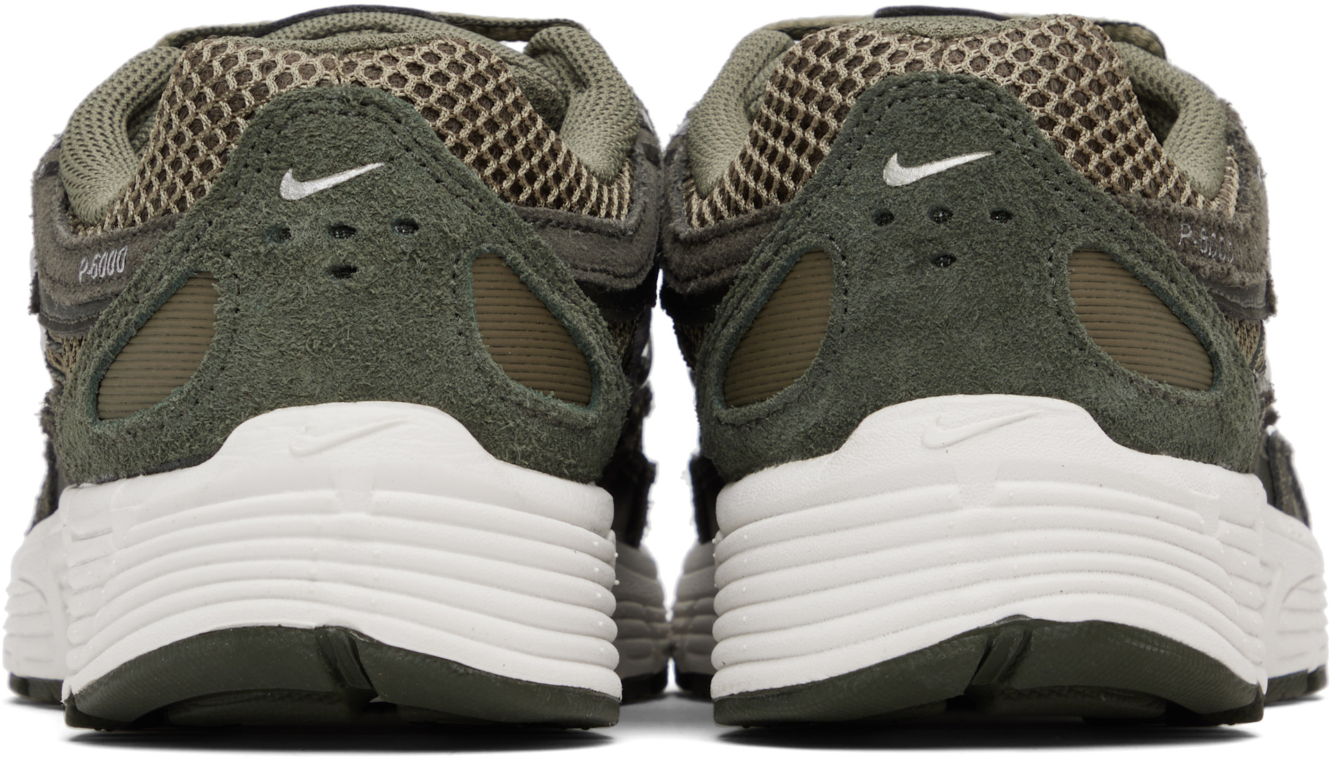 Nike: Khaki P-6000 Suede Sneakers | SSENSE Canada