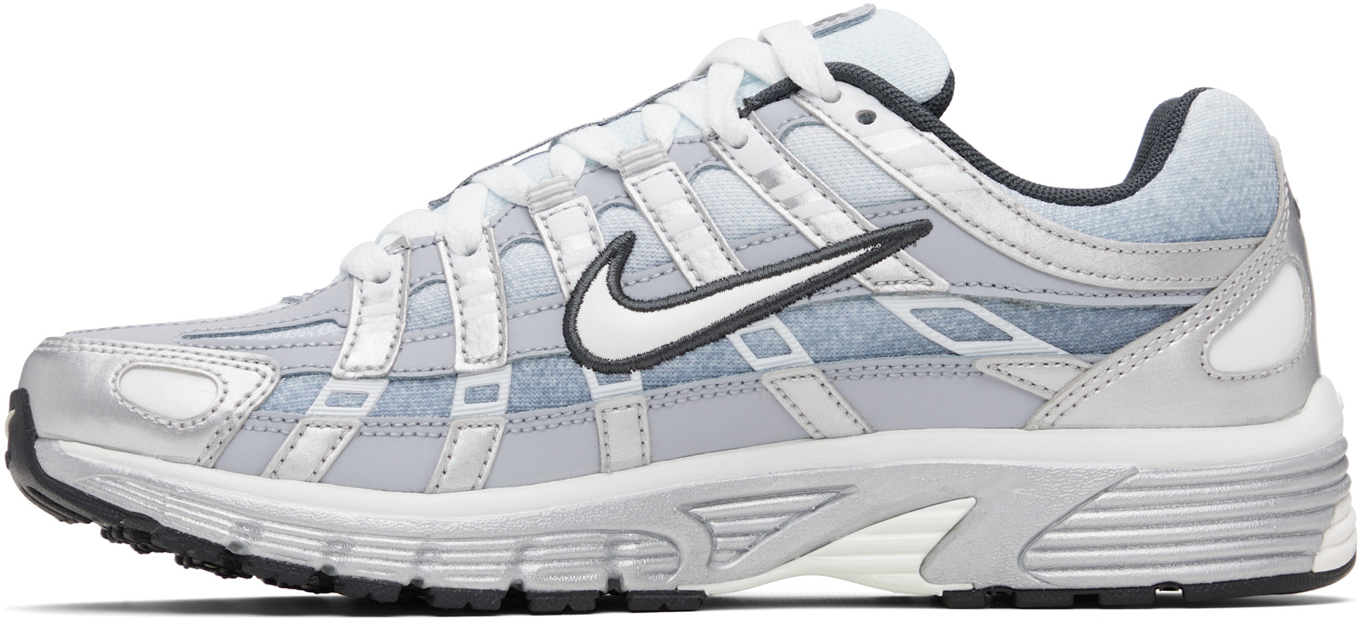 Nike: グレー＆シルバー P-6000 スニーカー | SSENSE 日本