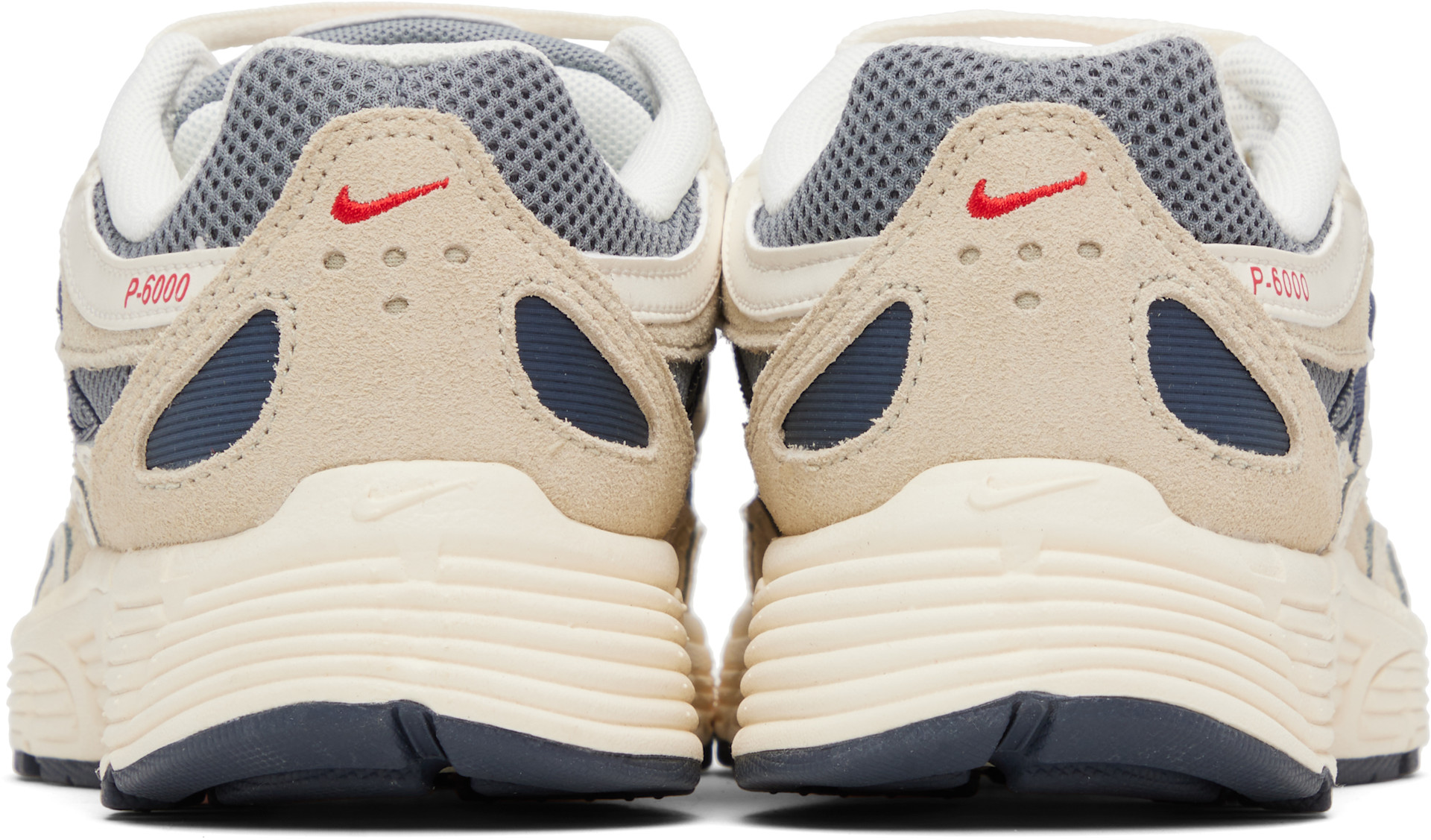 Nike: グレー＆トープ P-6000 スエード スニーカー | SSENSE 日本