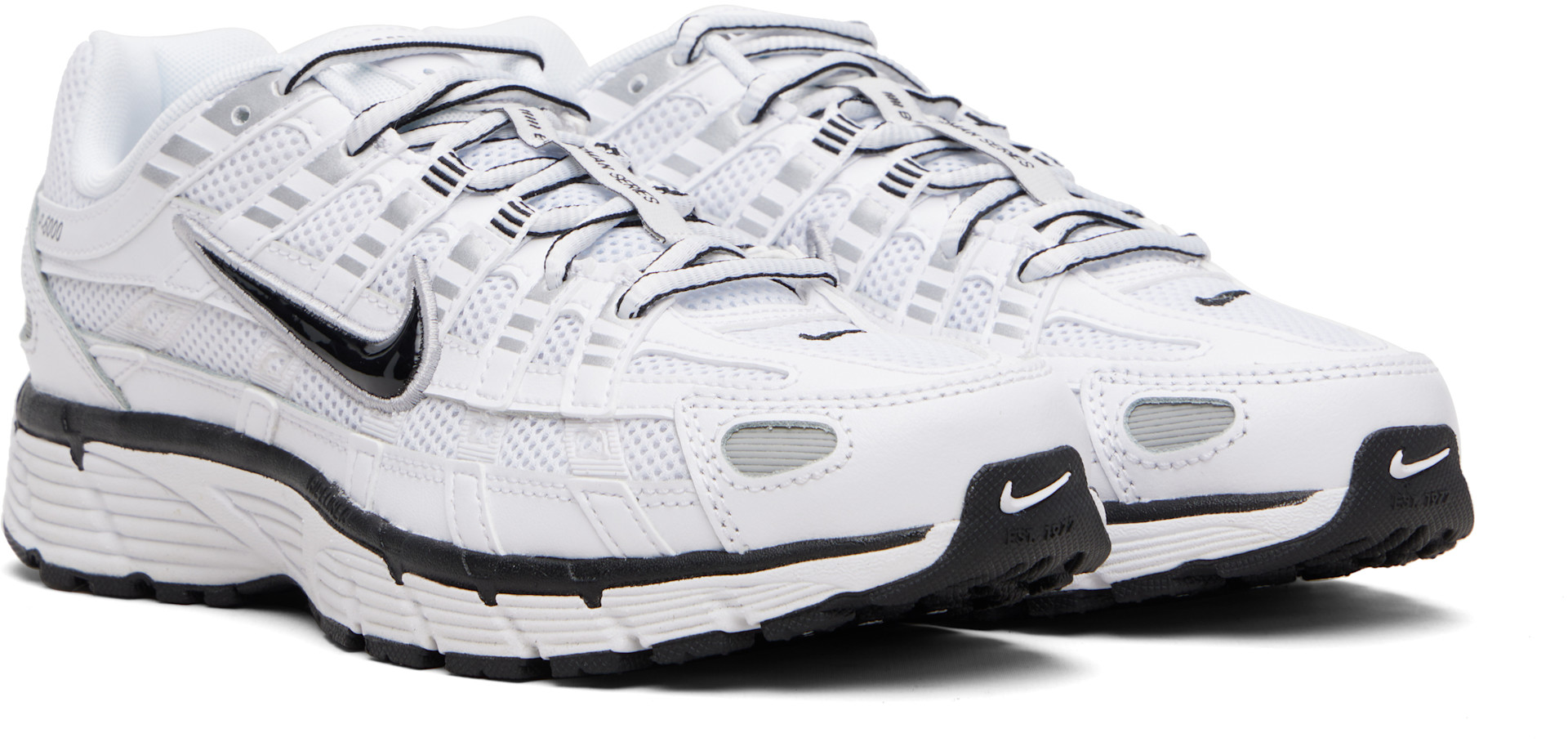 Nike ホワイト ジッパースニーカー Nike: ホワイト P-6000 スニーカー | SSENSE 日本