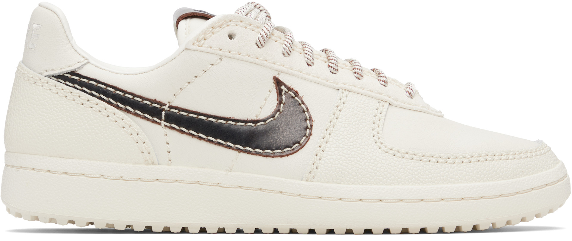 Nike - Baskets Field General blanc cassé