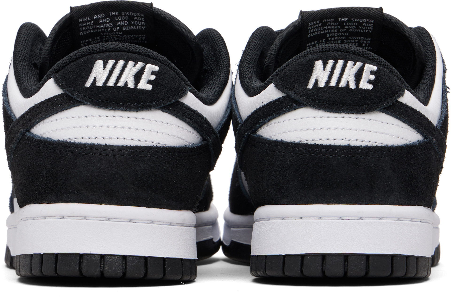 Nike ブラックホワイト スニーカー(NIKE W DUNK LOW SE) Nike: Black & White Dunk Low Retro SE Sneakers | SSENSE