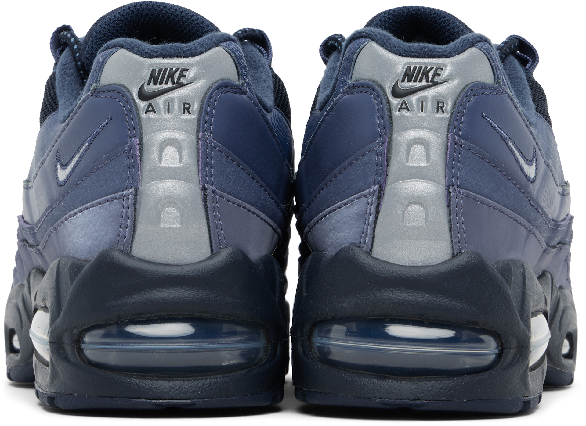 Nike Air Max 95 ネイビー 28センチ Nike: ネイビー Air Max 95 Big Bubble スニーカー | SSENSE 日本