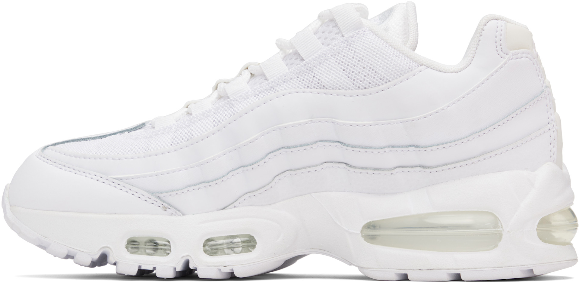 Nike - Baskets Air Max 95 Big Bubble blanches
