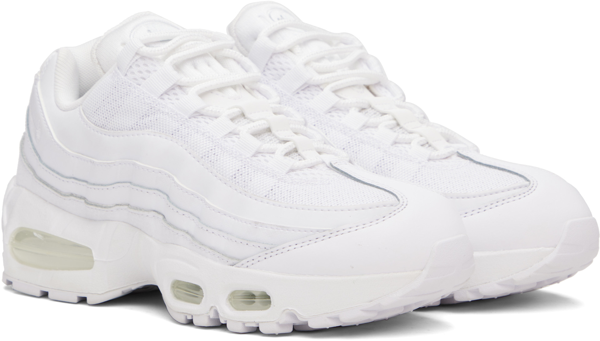 Nike - Baskets Air Max 95 Big Bubble blanches