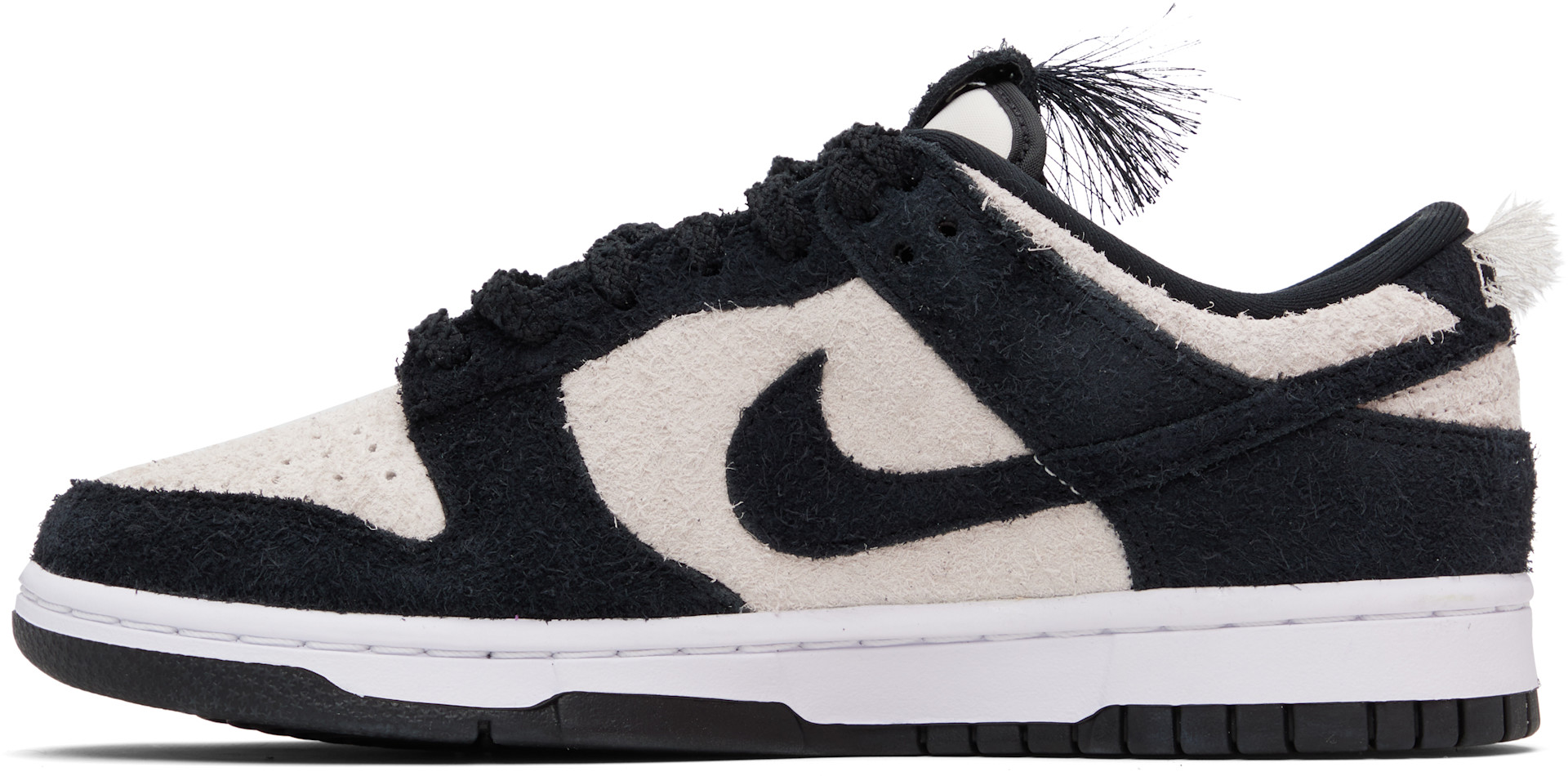 Nike: ブラック＆オフホワイト Dunk Low Retro SE スニーカー | SSENSE 