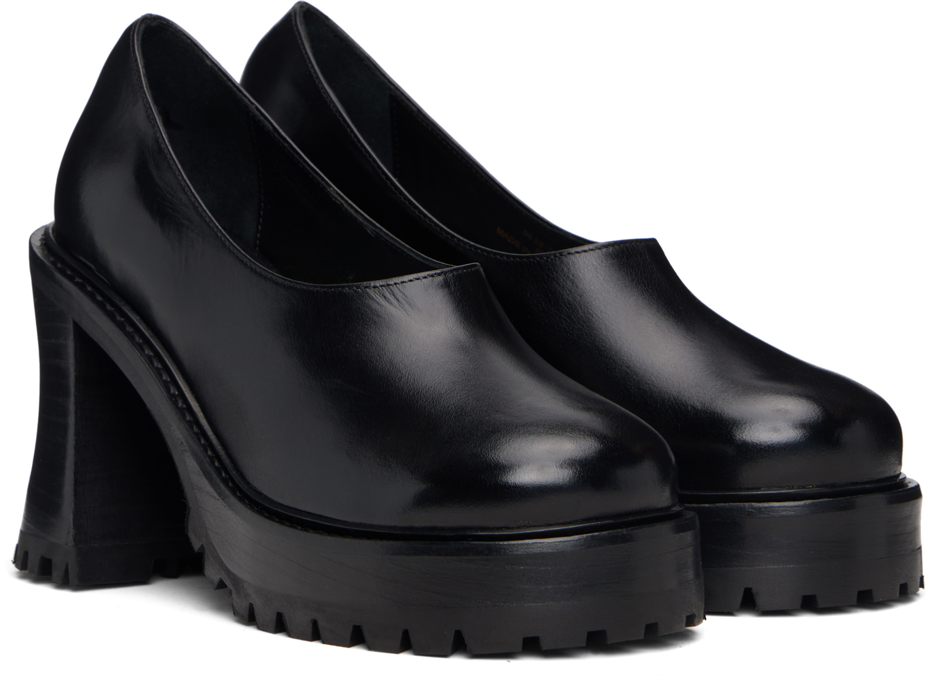 black dress platform shoes Melissa Jelly Platforms