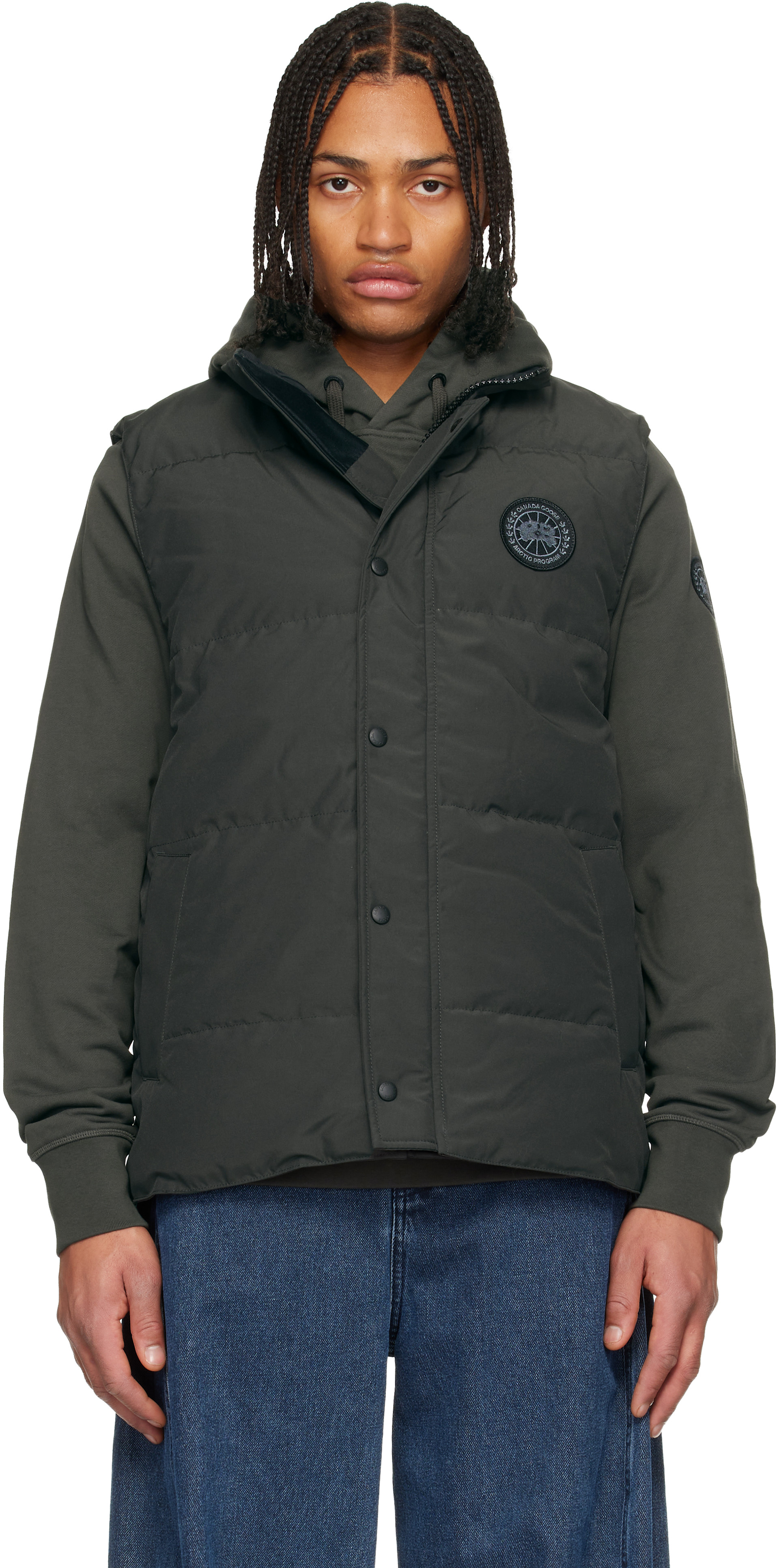 Canada Goose - グレー 'Black Label' Garson ダウンベスト