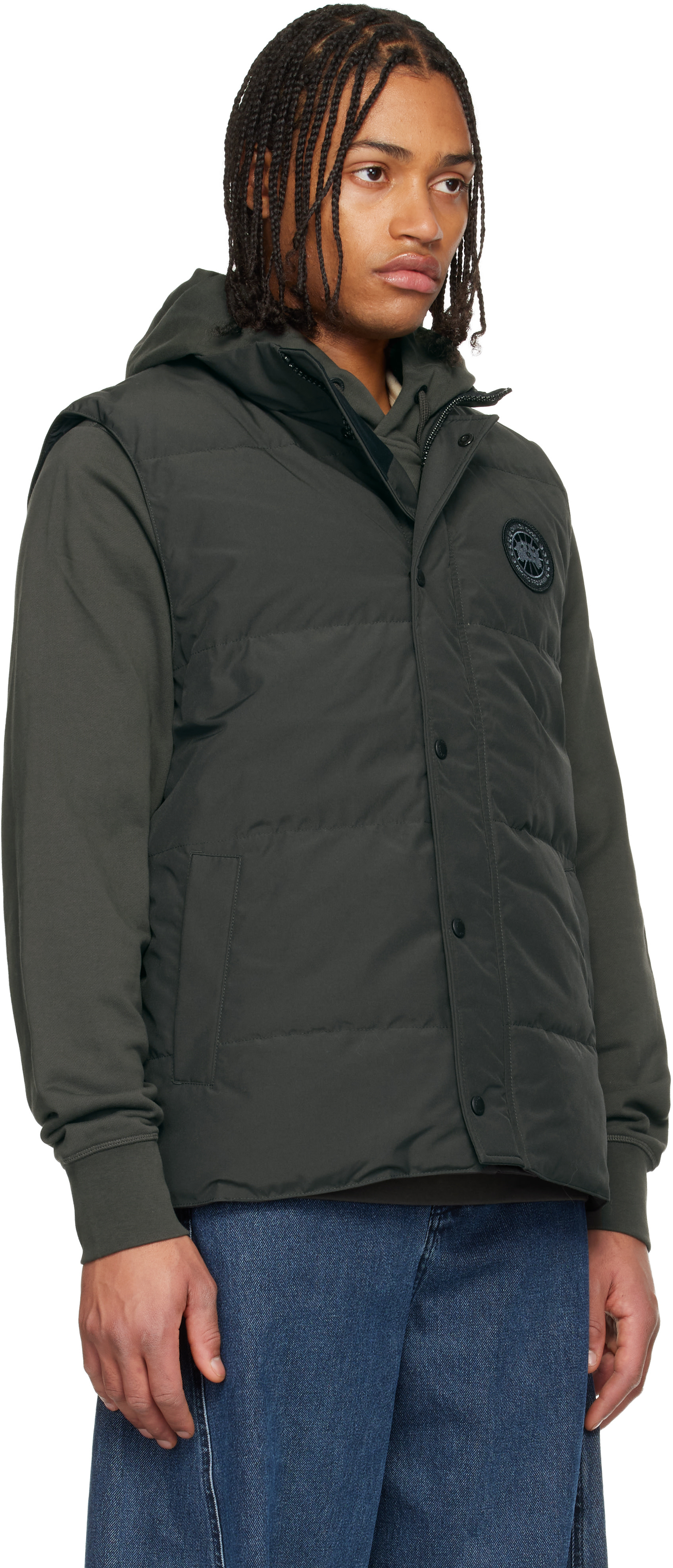 Canada Goose - グレー 'Black Label' Garson ダウンベスト