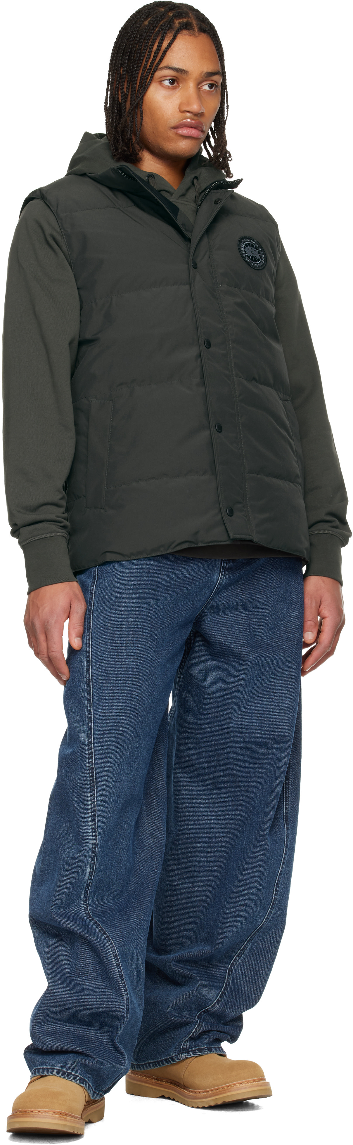 Canada Goose - グレー 'Black Label' Garson ダウンベスト