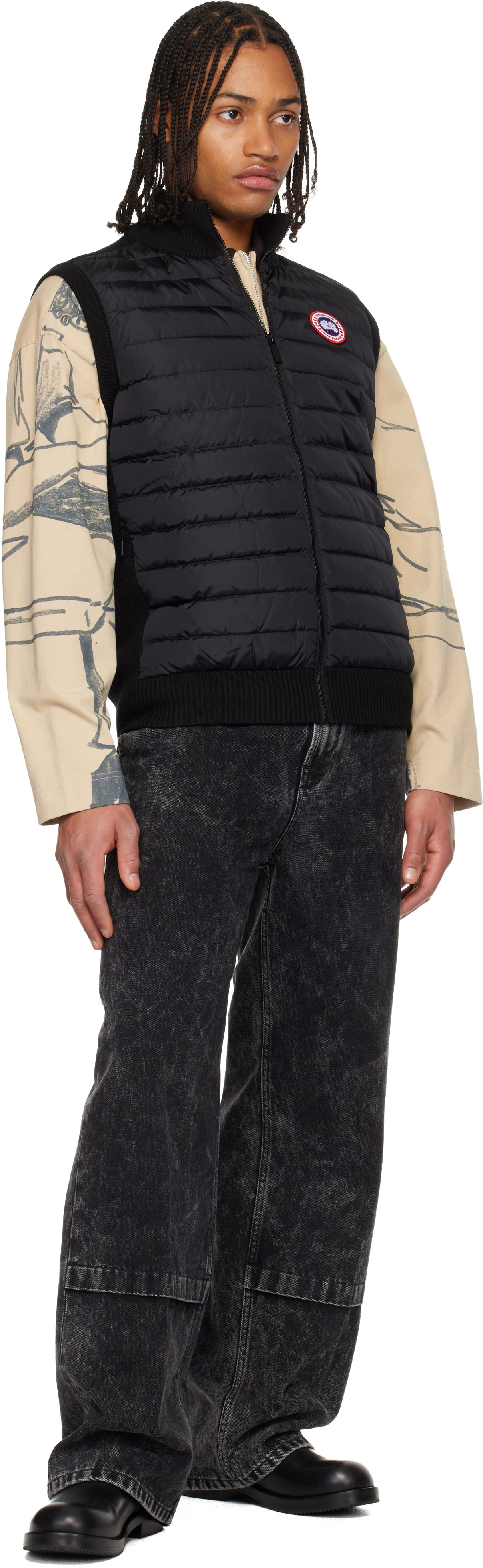★HYKE完売NORDIC FRINGESWEATER VEST★黒★新品未使用 HYKE NORDIC FRINGE SWEATER VEST – COLDBECK ONLINE