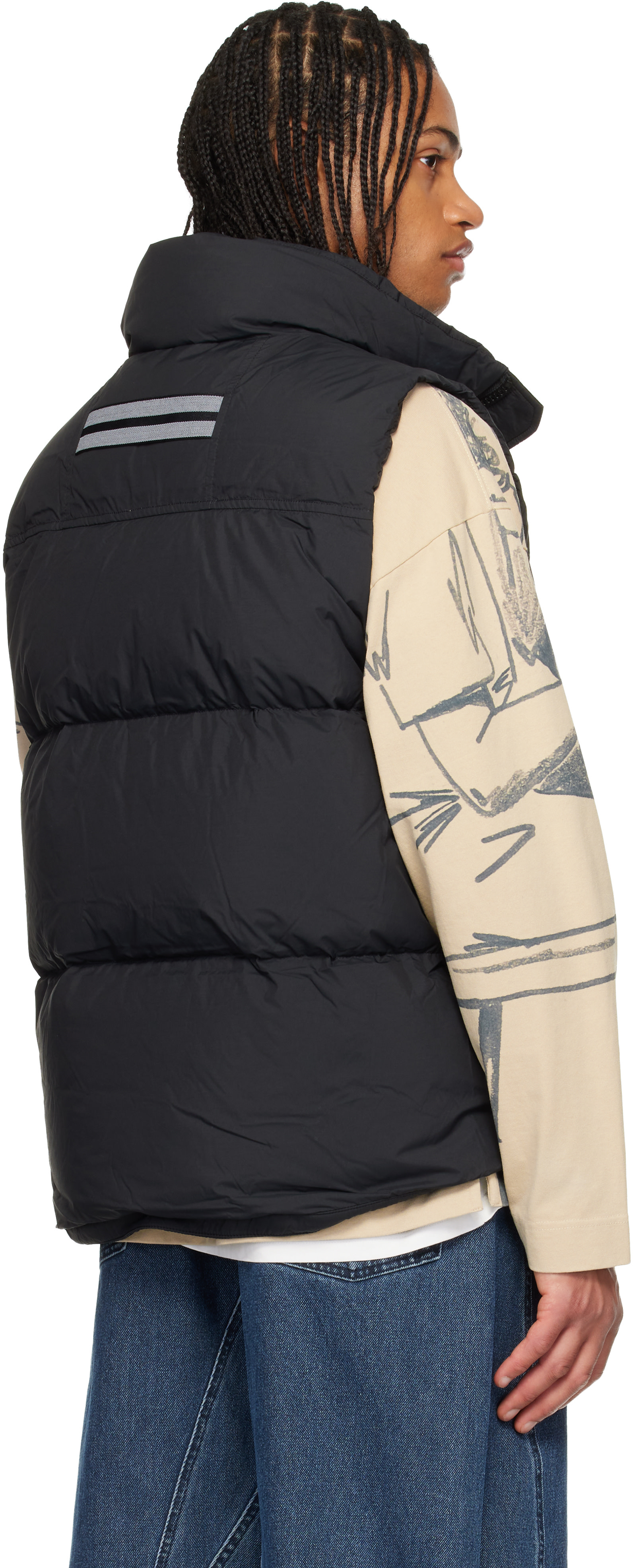 Canada Goose - 블랙 로렌스 패딩 다운 베스트