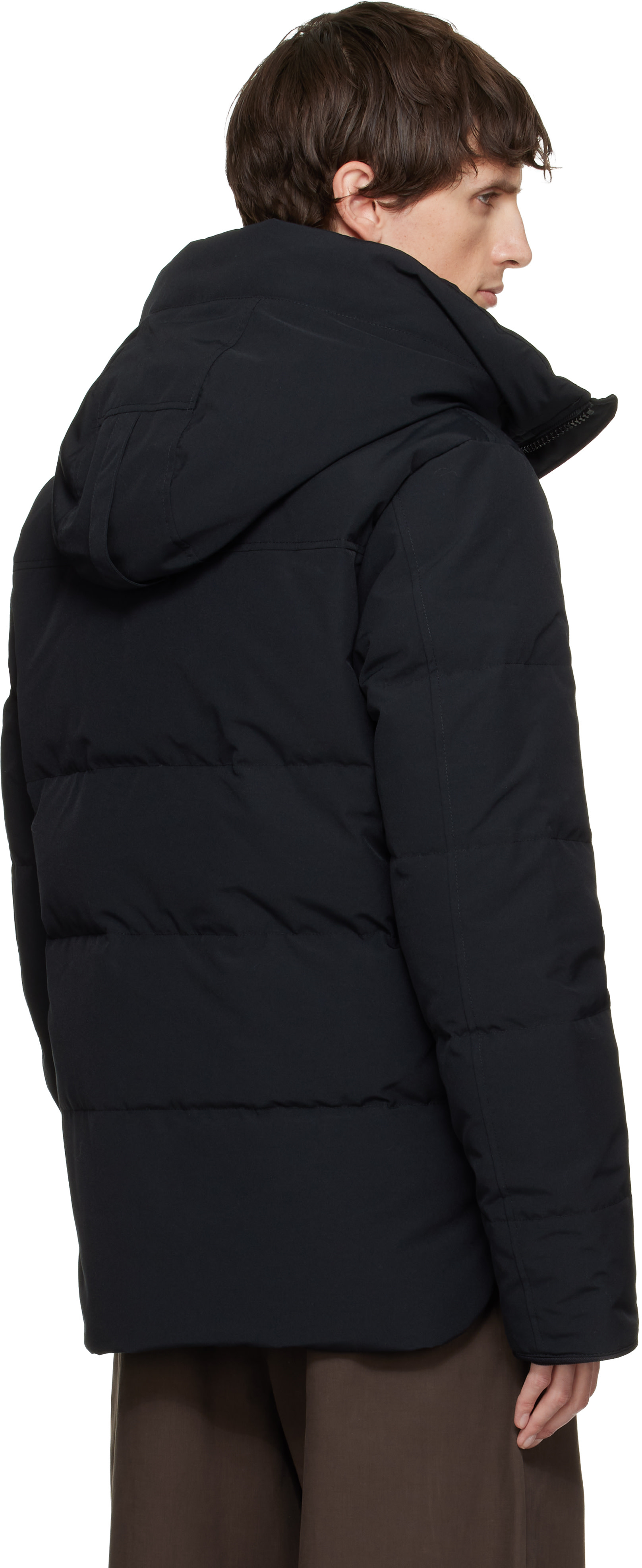 Canada Goose - 블랙 맥밀란 다운 재킷