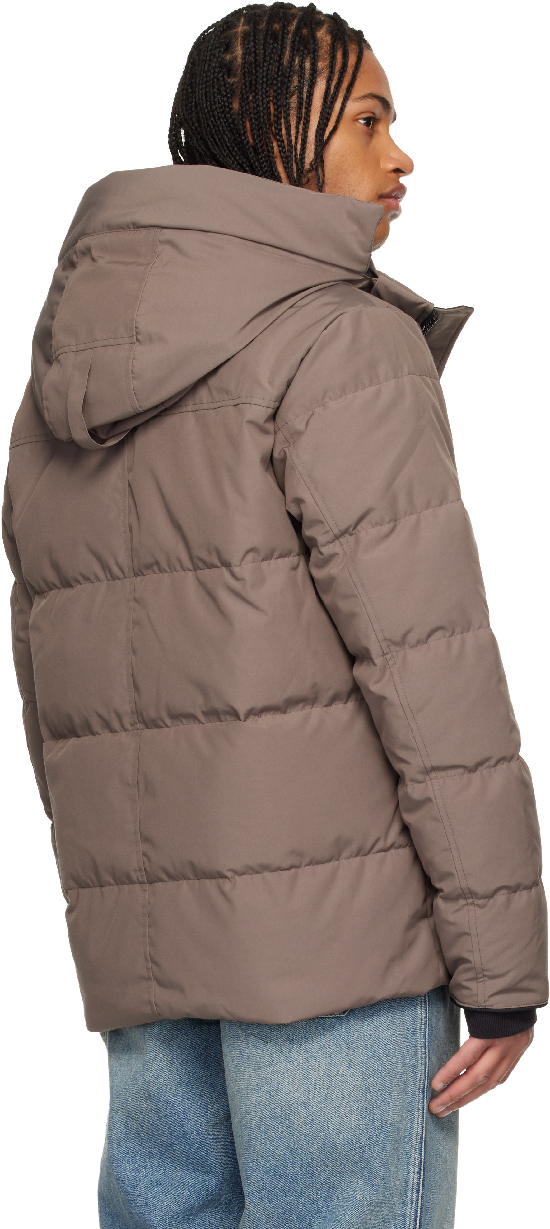 Canada Goose - トープ 'Black Label' Wyndham ダウンジャケット