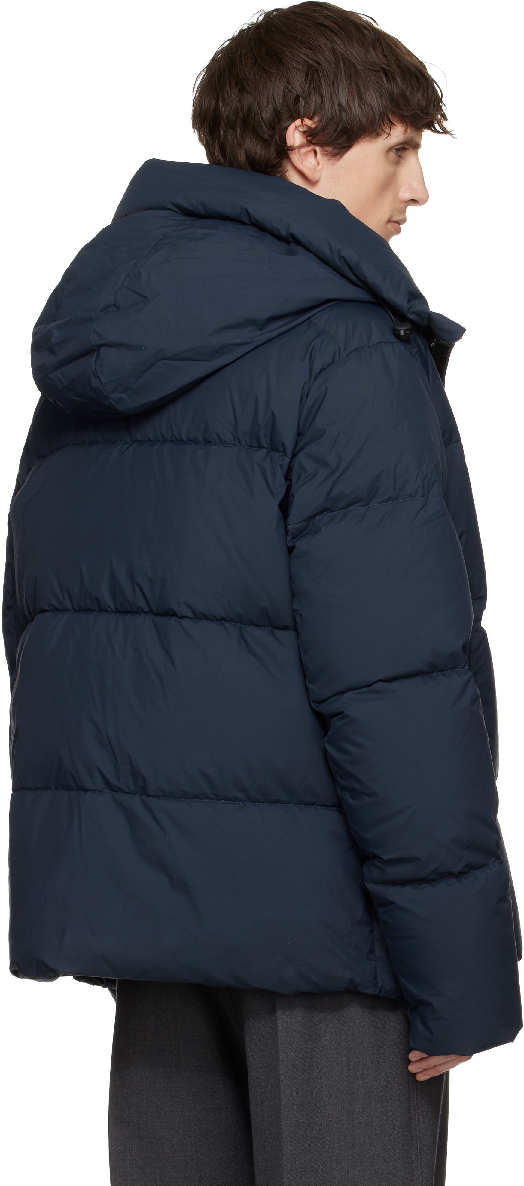 Canada Goose - ネイビー 'Black Label' Crofton パファー エンデュラリュクス ダウンジャケット