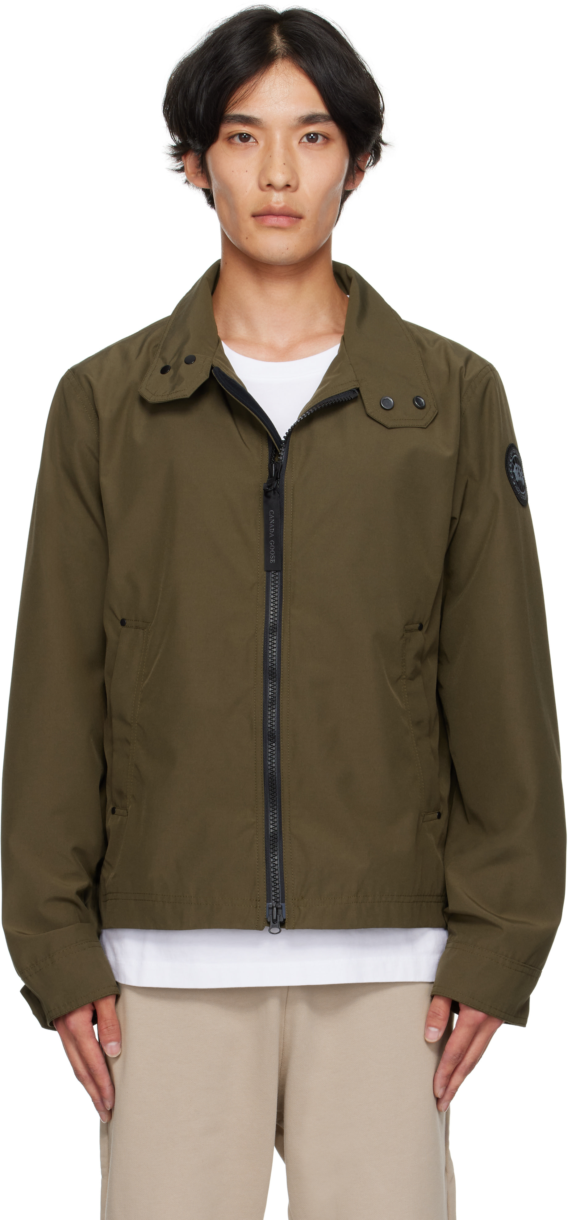 Canada Goose - Blouson Rosedale vert - Black Label