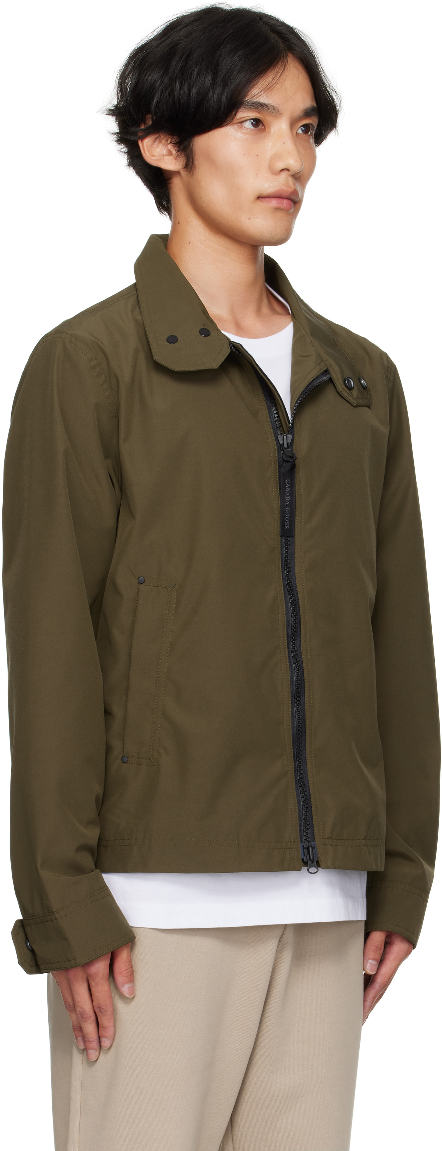 Canada Goose - Blouson Rosedale vert - Black Label