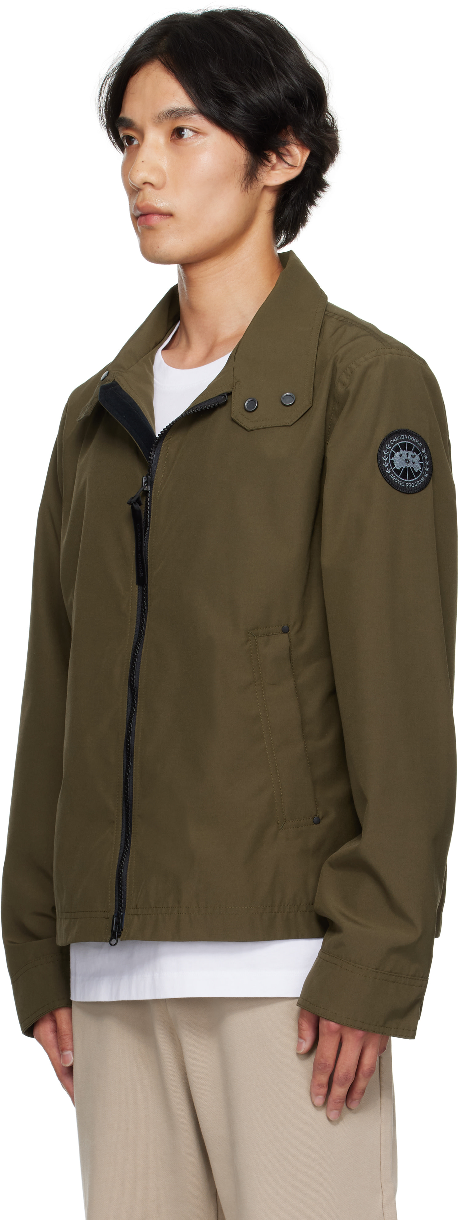 Canada Goose - Blouson Rosedale vert - Black Label
