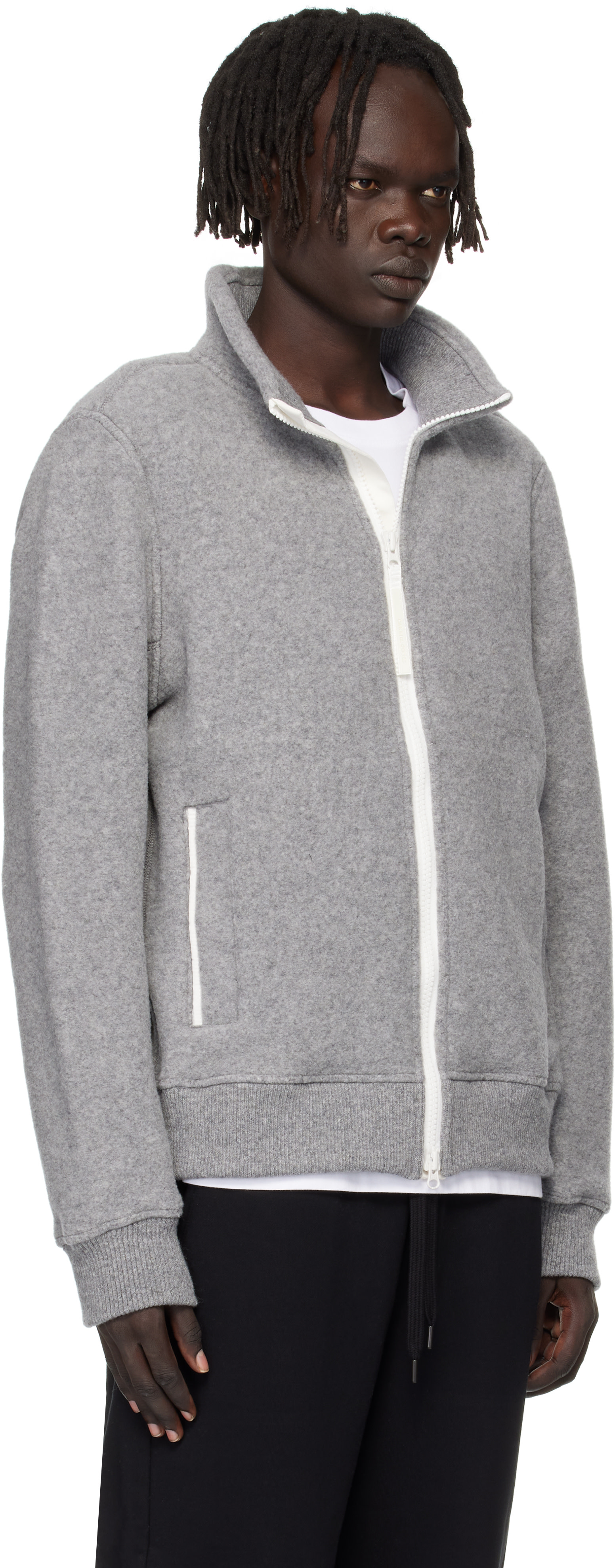 Canada Goose: Gray Kind Fleece HUMANATURE Lawson Jacket | SSENSE China