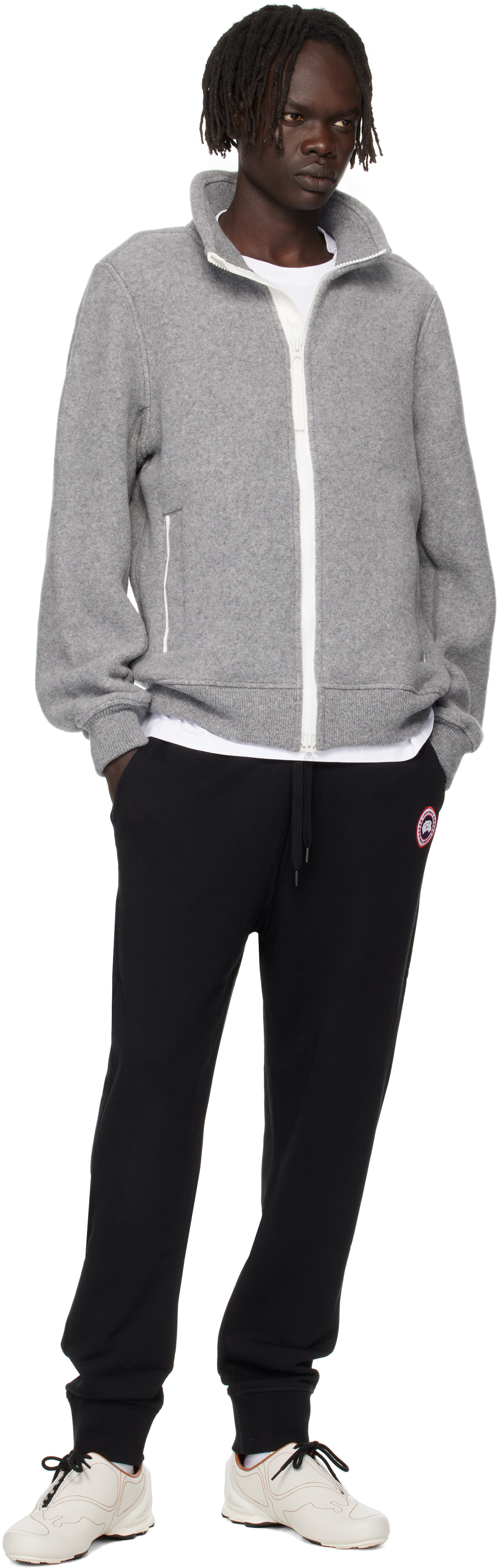 Canada Goose: Gray Kind Fleece HUMANATURE Lawson Jacket | SSENSE China