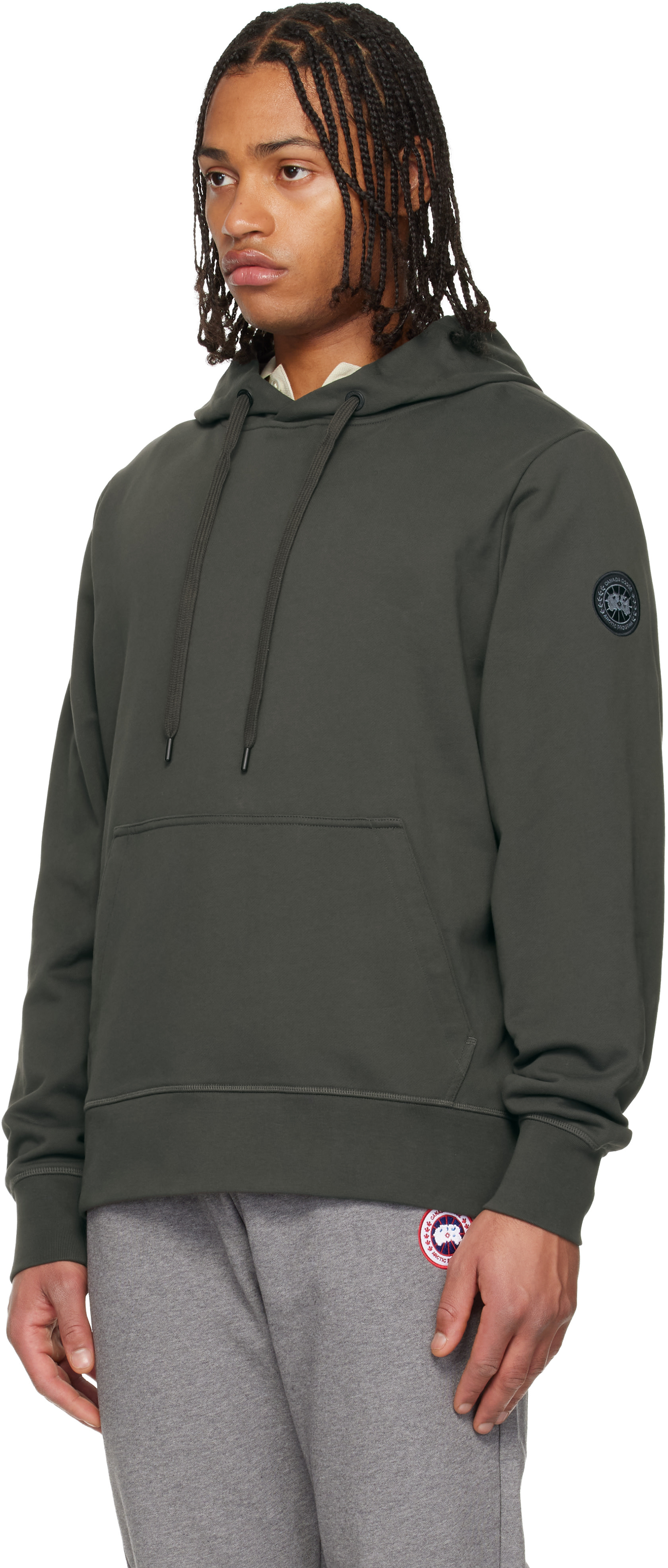 Canada Goose - カーキ Huron フーディ