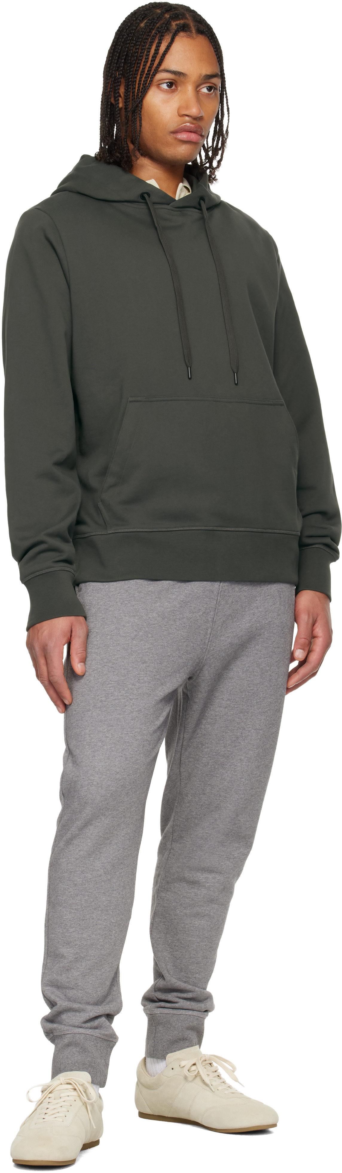 Canada Goose: Khaki Huron Hoodie | SSENSE