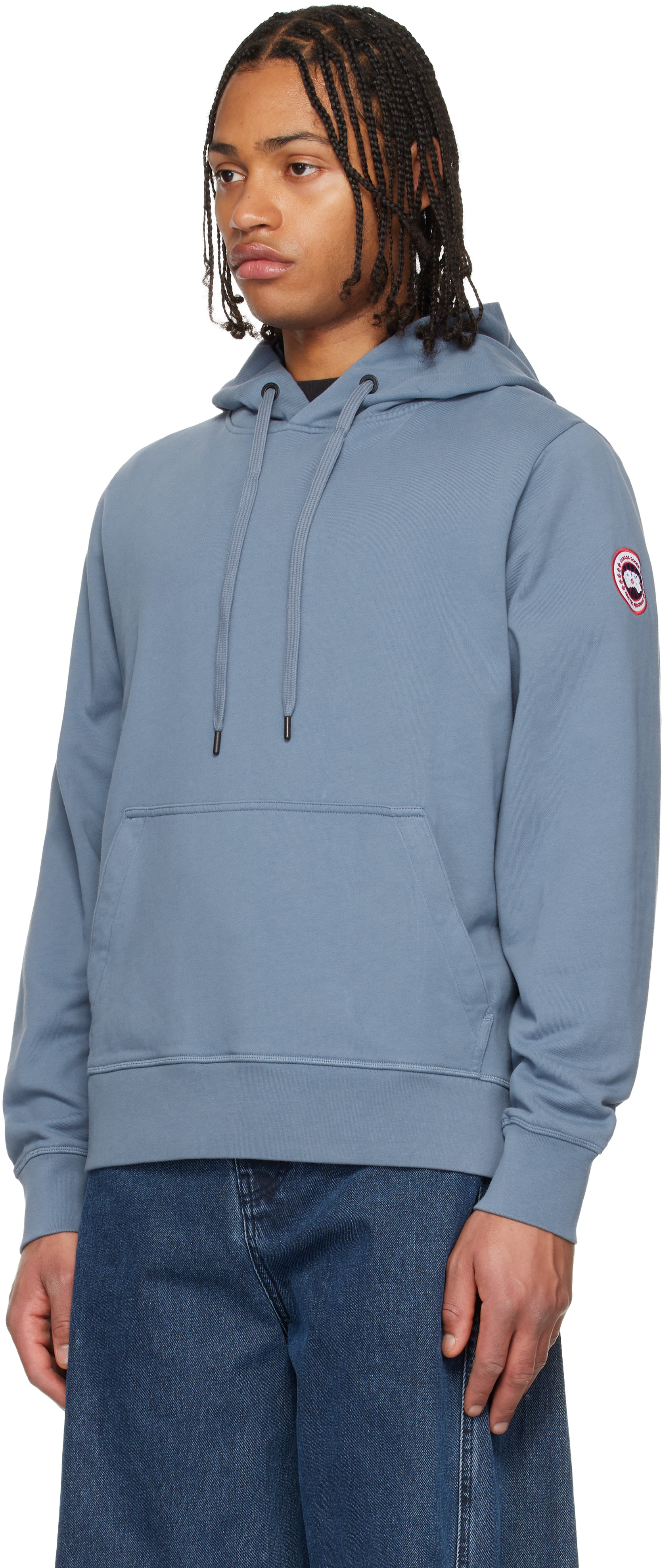 Canada Goose - 블루 휴론 후디