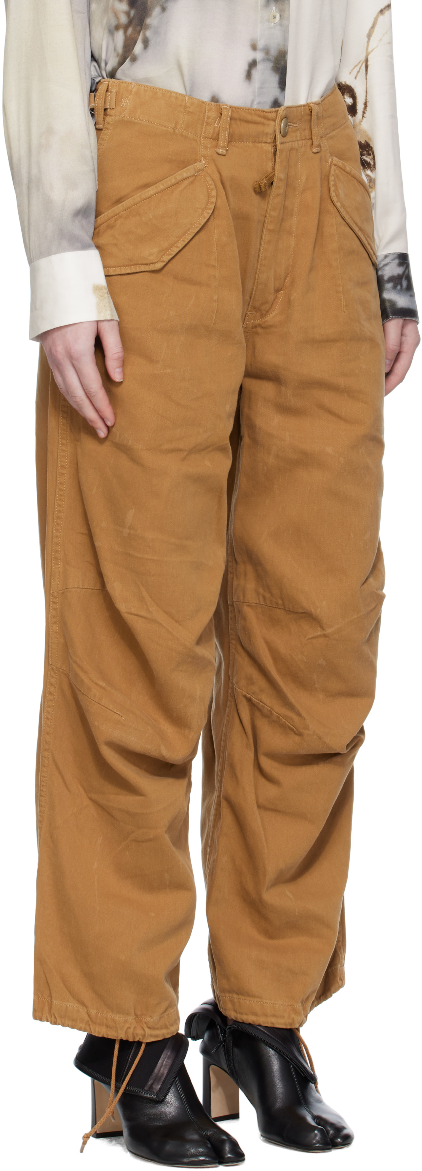 R13 - Pantalon militaire brun clair