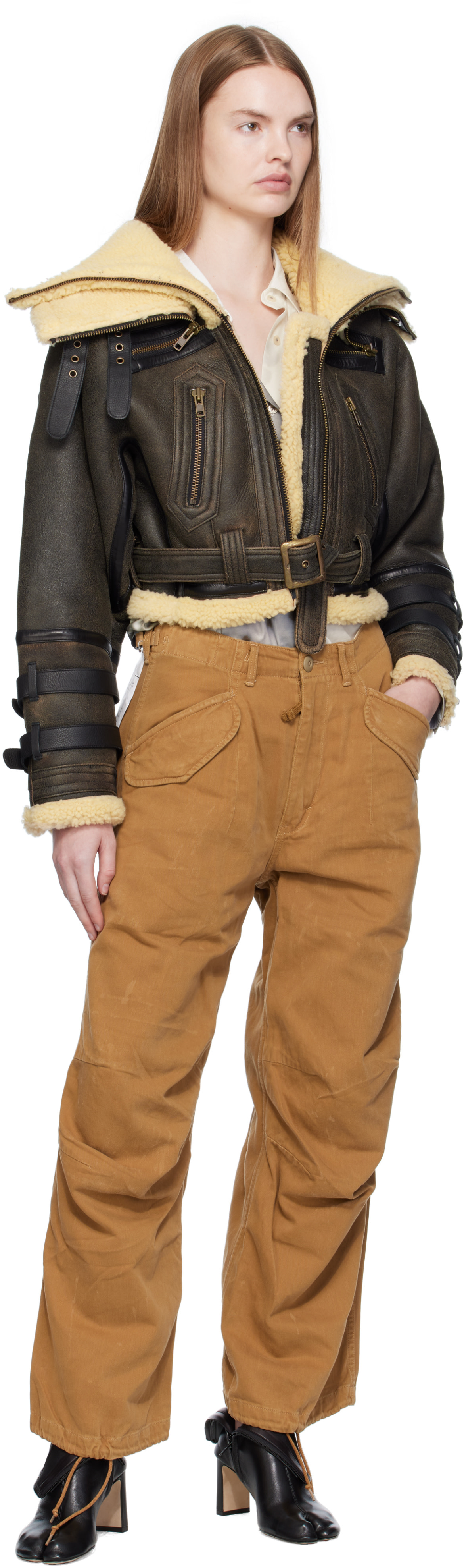 R13 - Pantalon militaire brun clair
