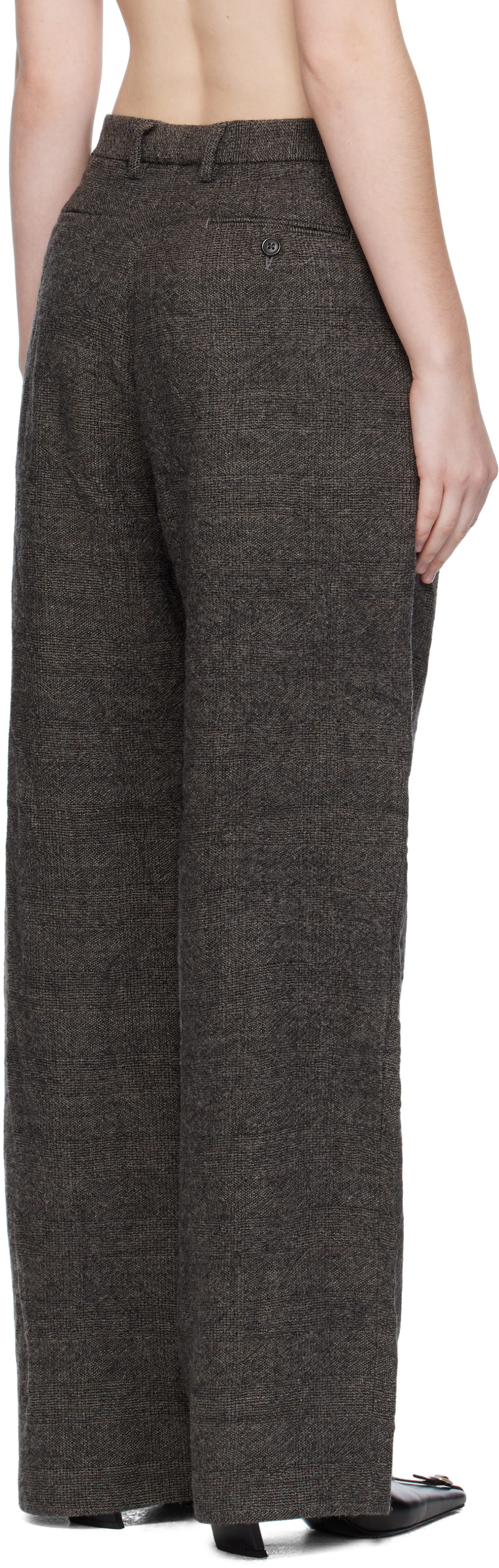 R13 - Pantalon ample gris