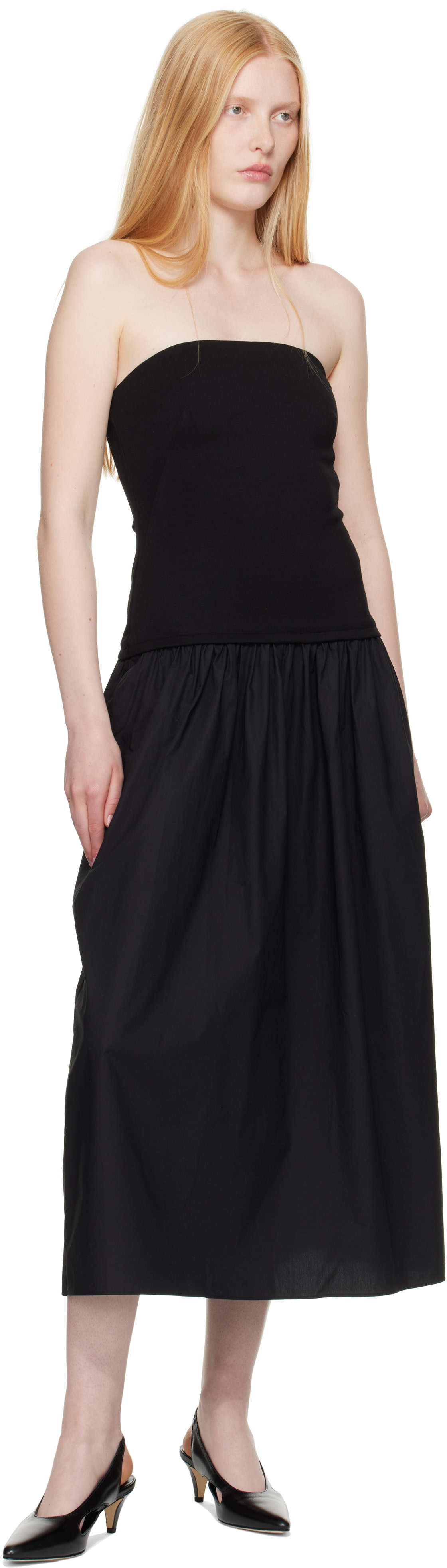 rag & bone - Robe midi noire - Irina
