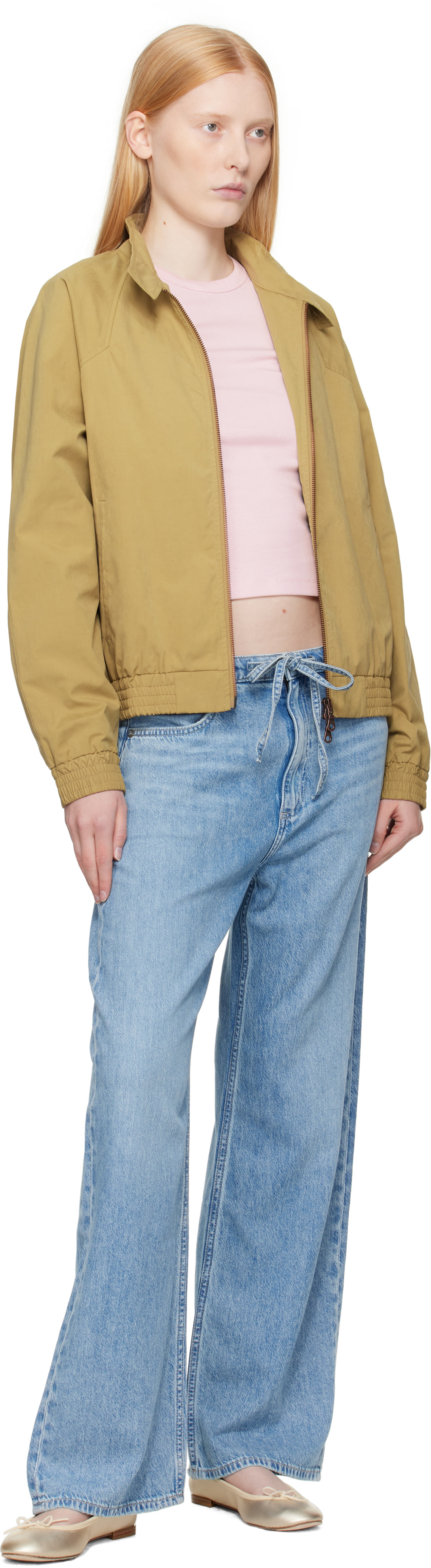 rag & bone - Jean de plage Phoebe bleu en denim